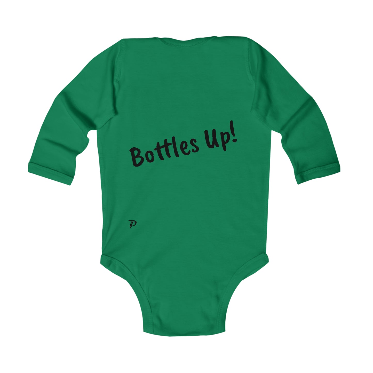 Infant Long Sleeve Bodysuit - Bottles up