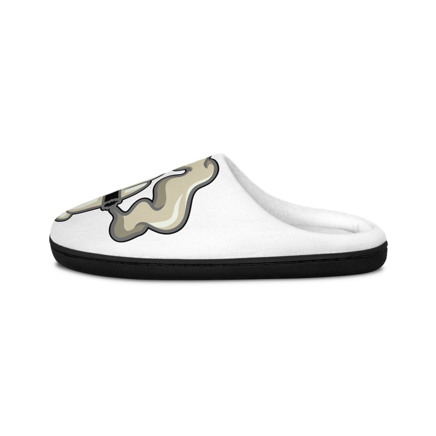 Women's Indoor Slippers - Smoke Out Edition White/Gray