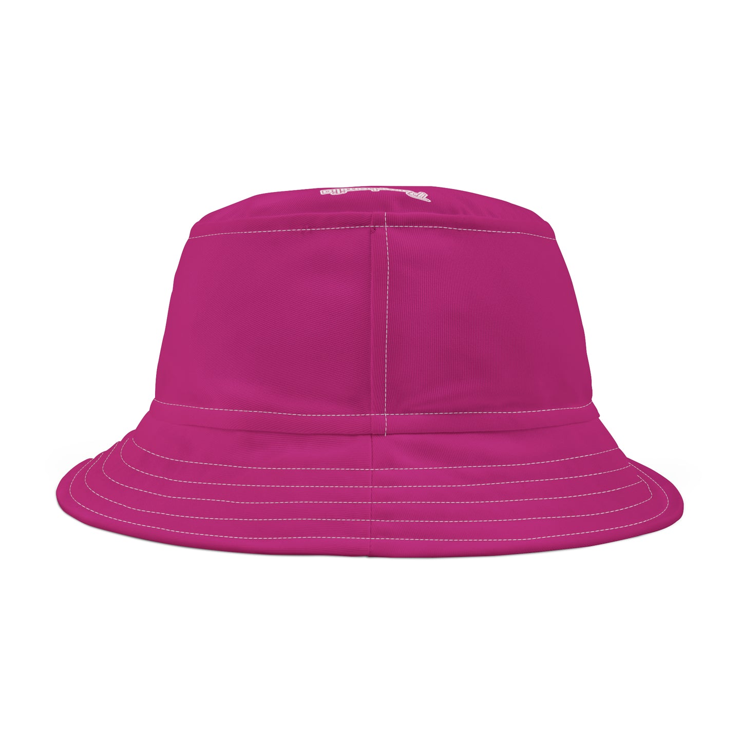 Bucket Hat - Pink/White