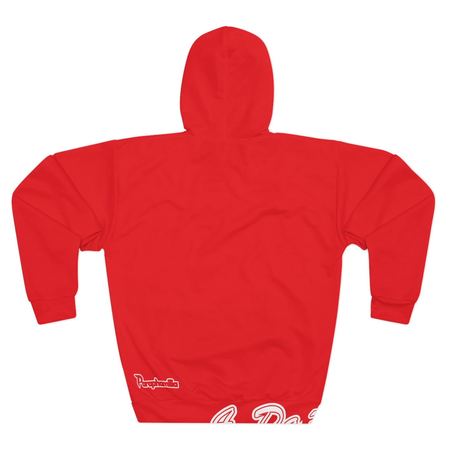 Pullover Hoodie - Red / White