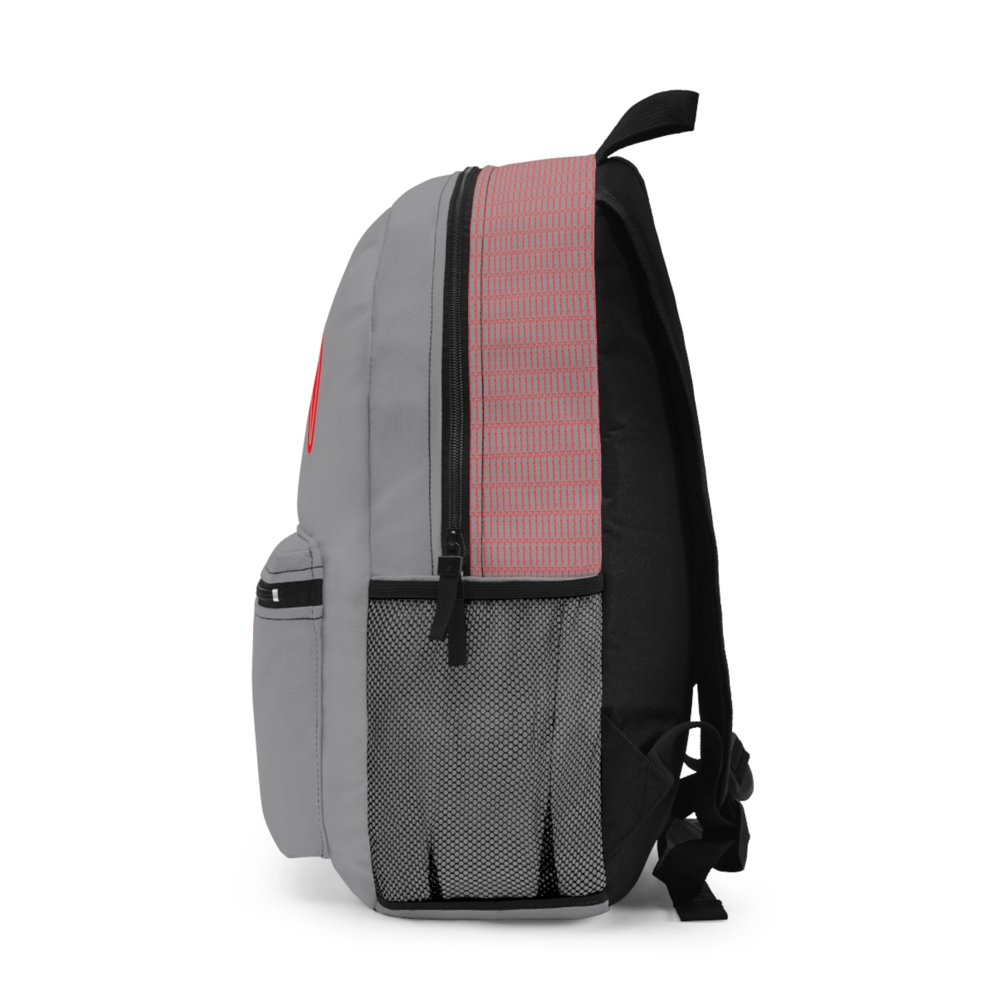 Backpack - Gray/Red