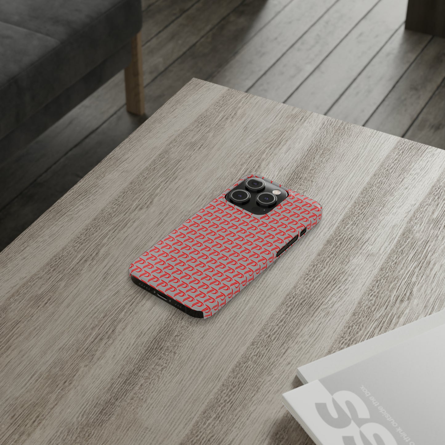 Slim Phone Case - P print