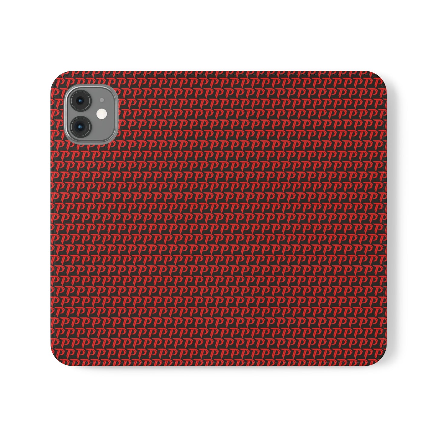 Phone Flip Case (card holder insert) - P print