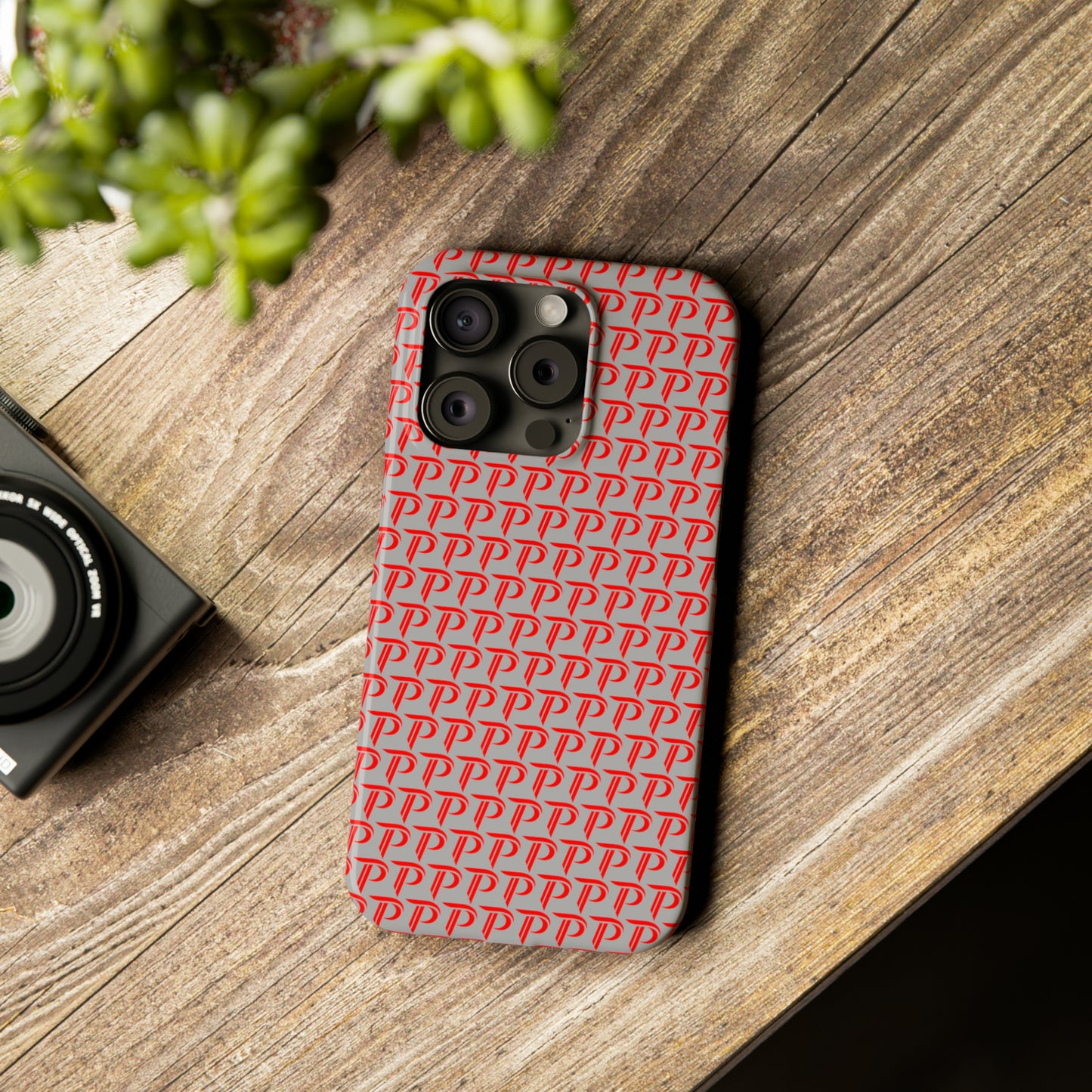 Slim Phone Case - P print