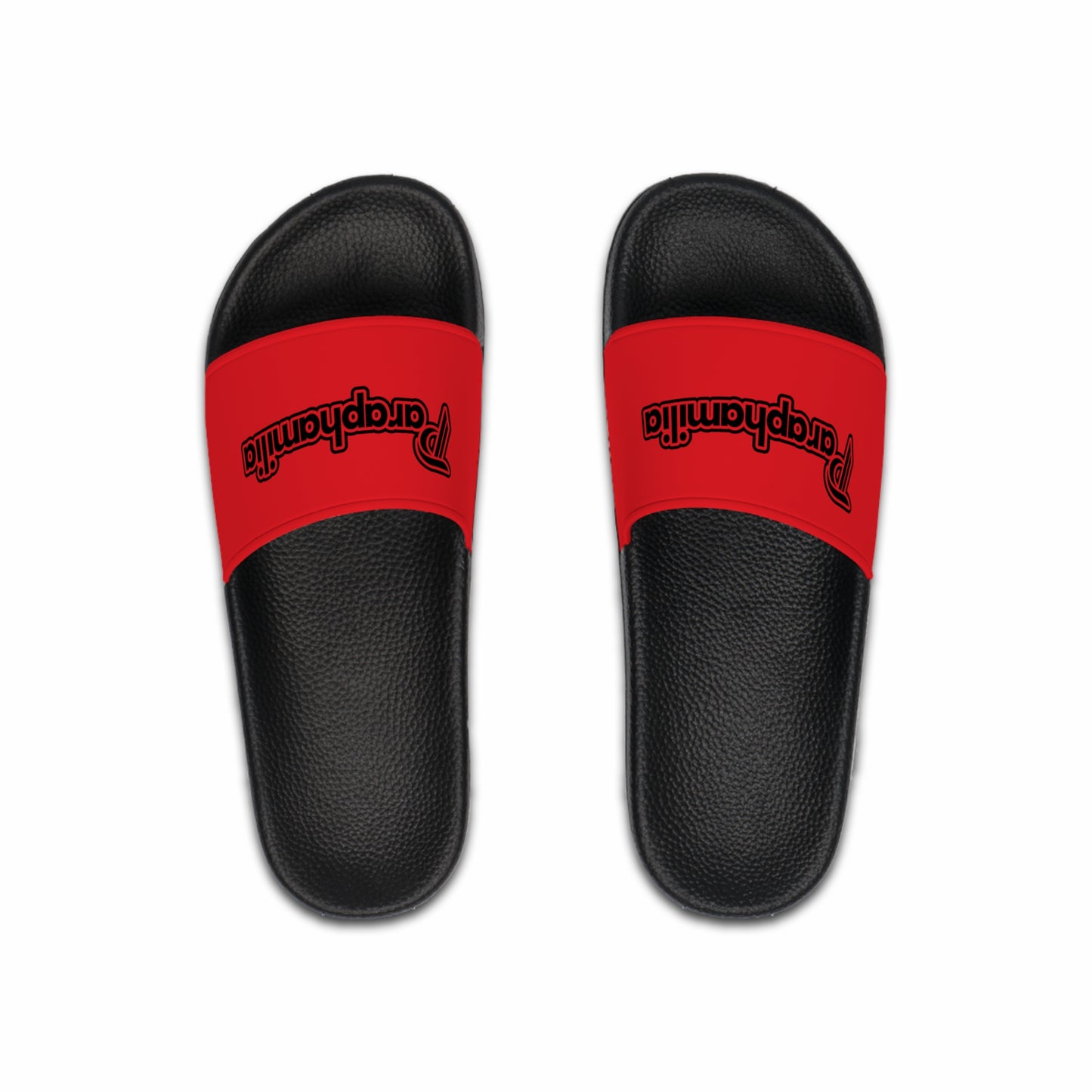 Men's Slide Sandals - Red