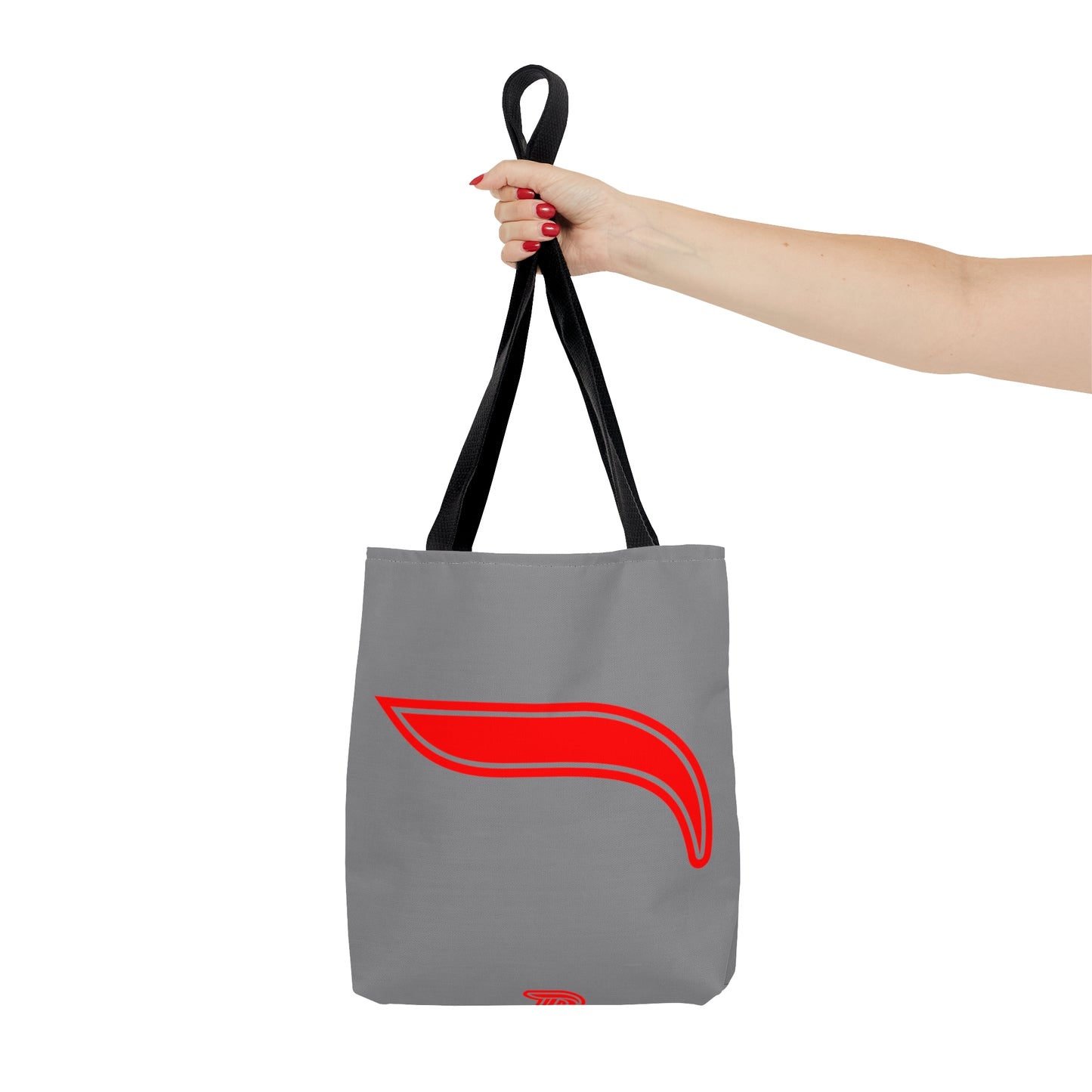 Tote Bag - Gray/Red