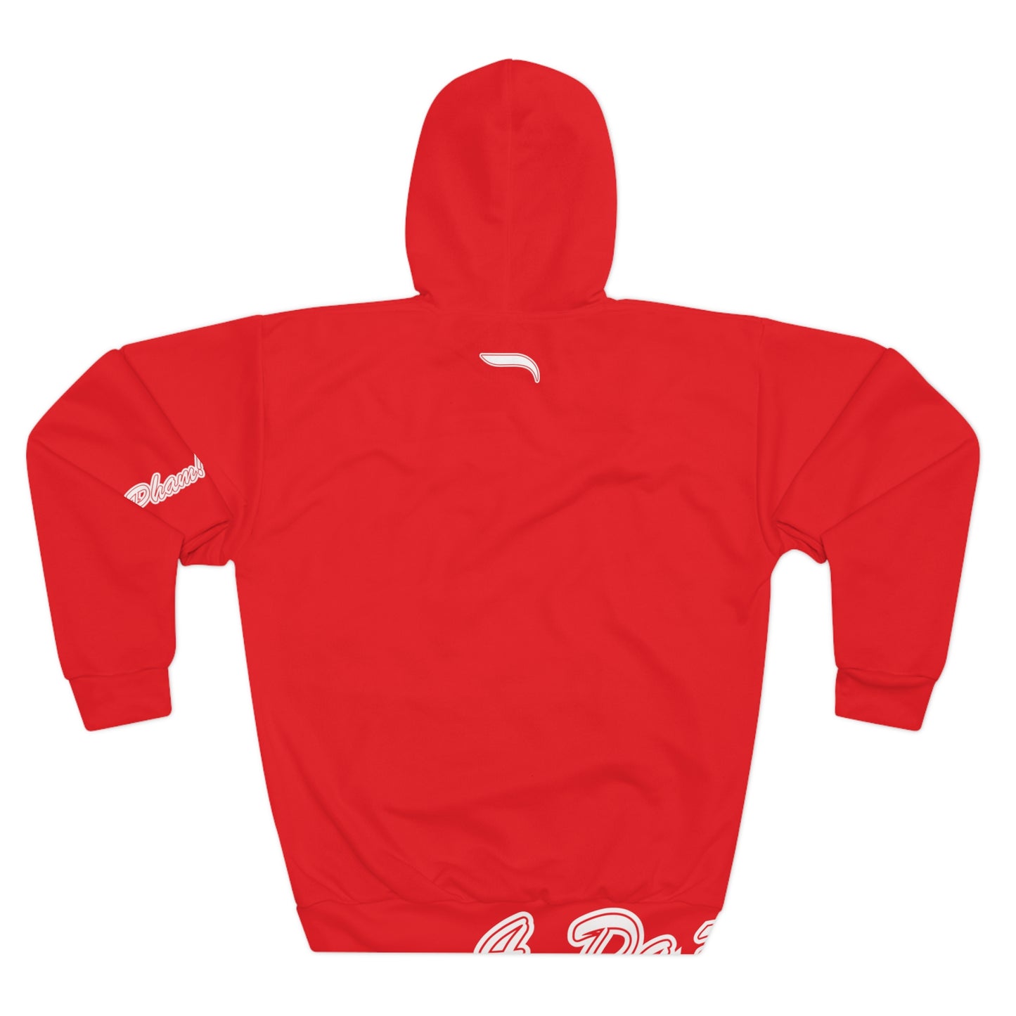 Pullover Hoodie - Red/White