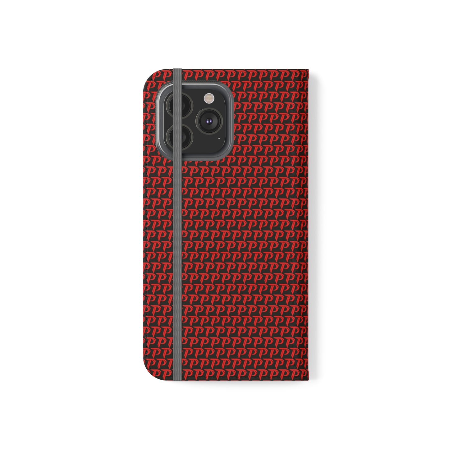 Phone Flip Case (card holder insert) - P print