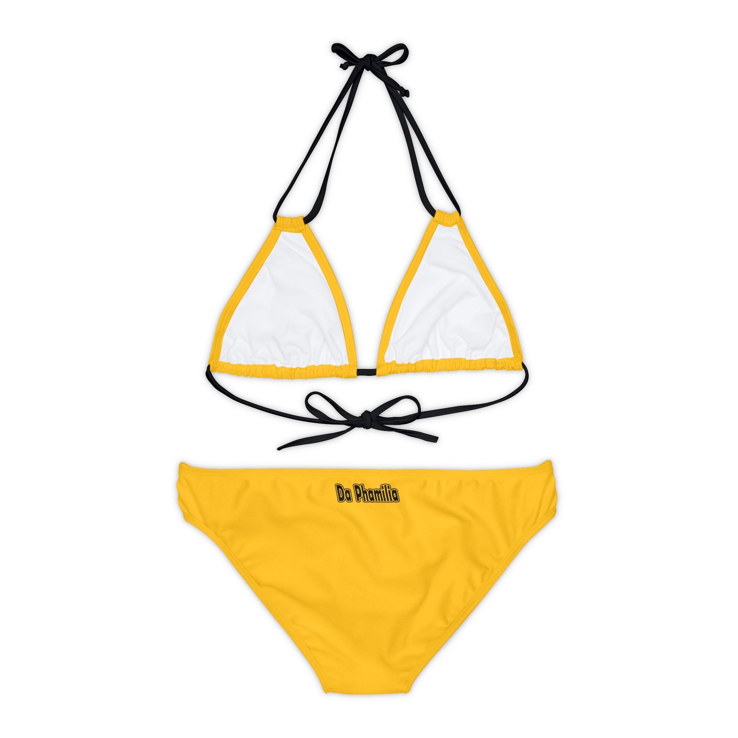 Strappy Bikini Set - Yello