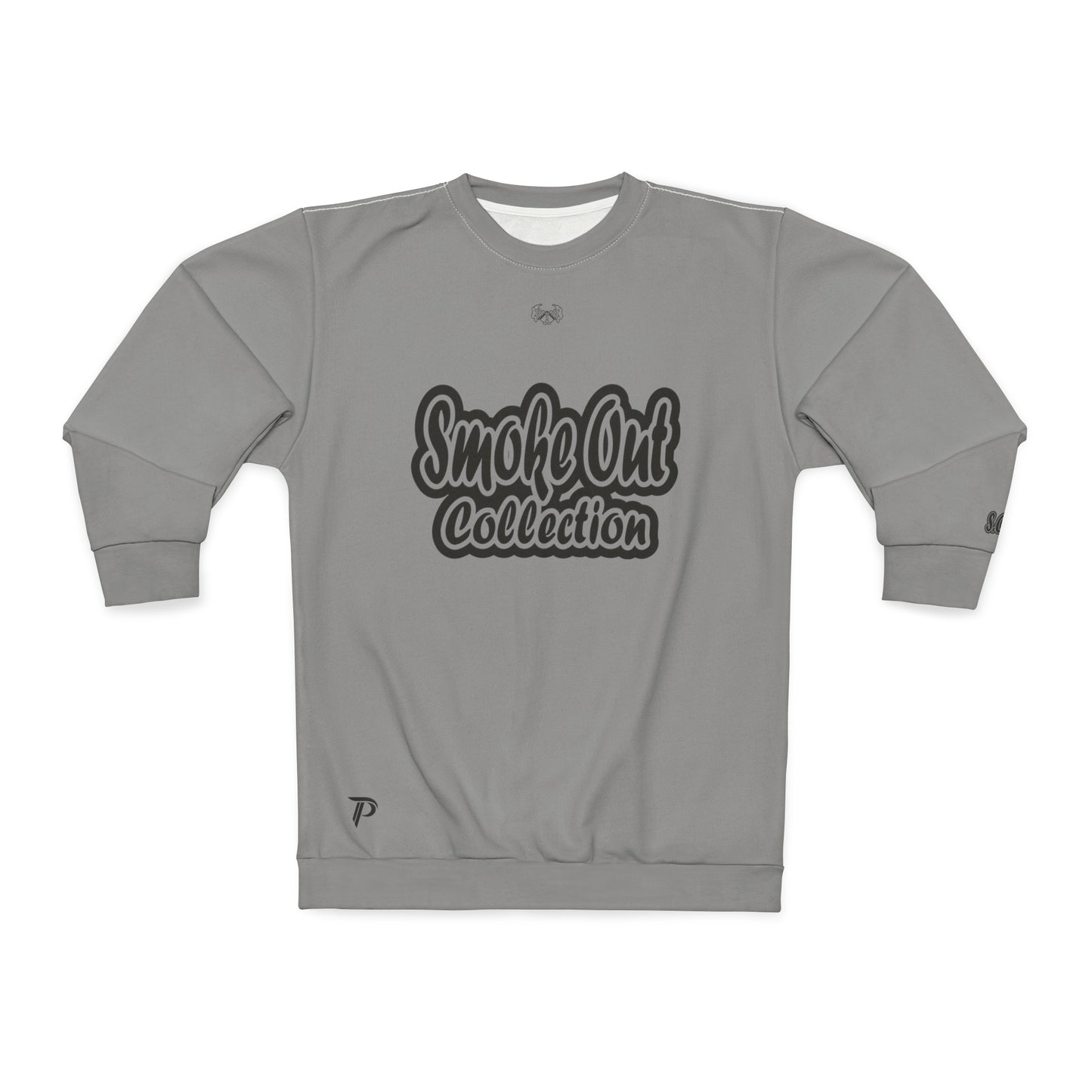 Men's Sweatshirt - Smoke Out Collection - Gray/Black