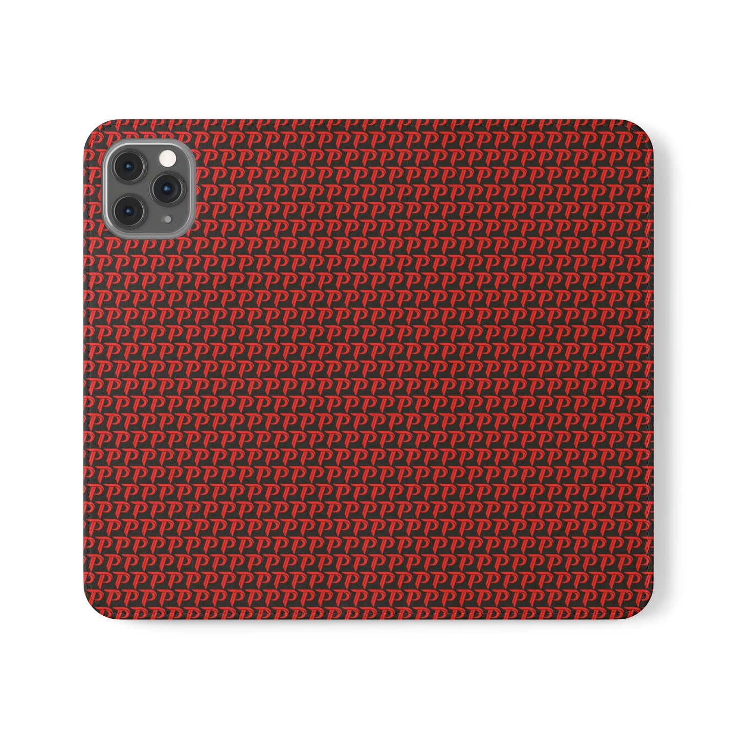 Phone Flip Case (card holder insert) - P print