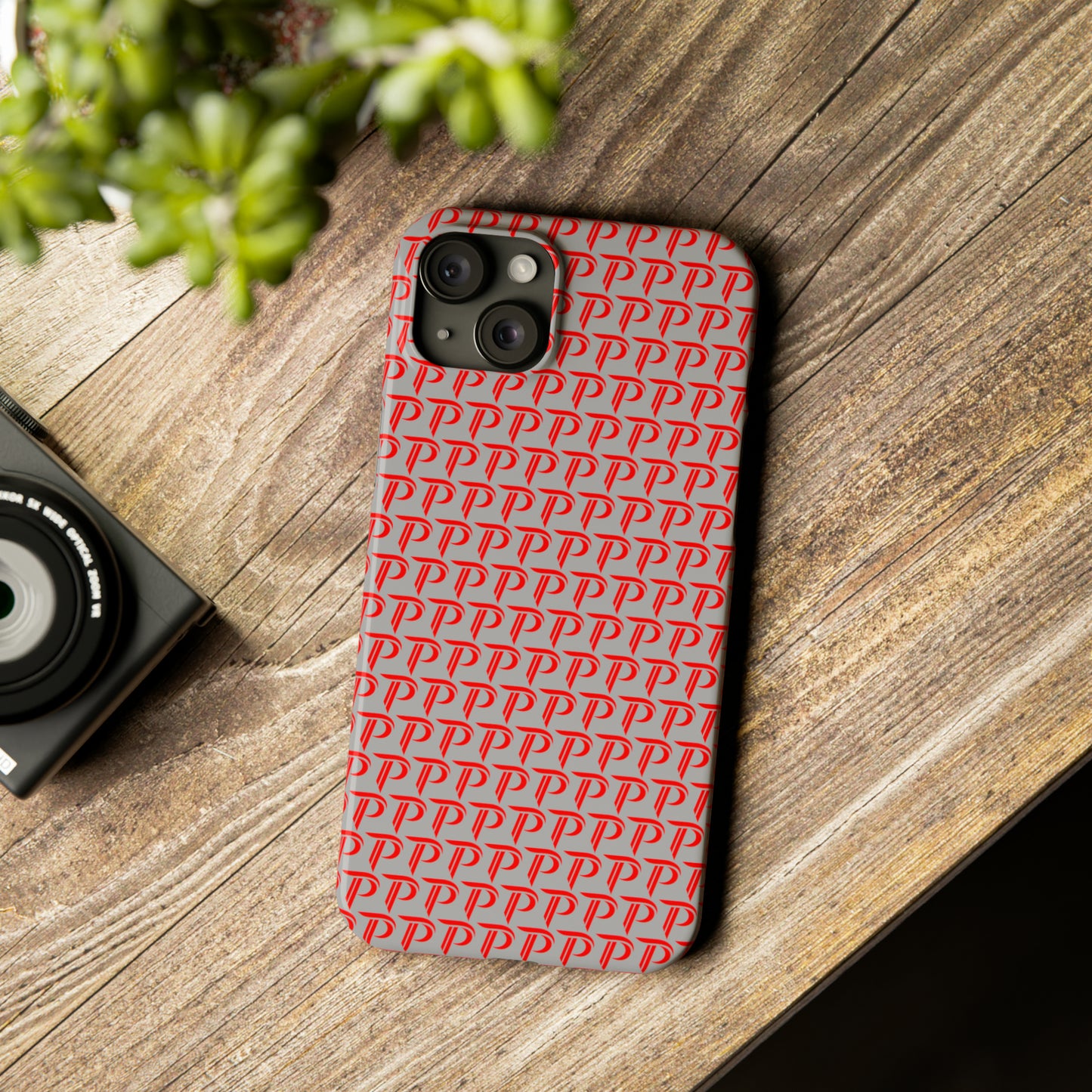 Slim Phone Case - P print