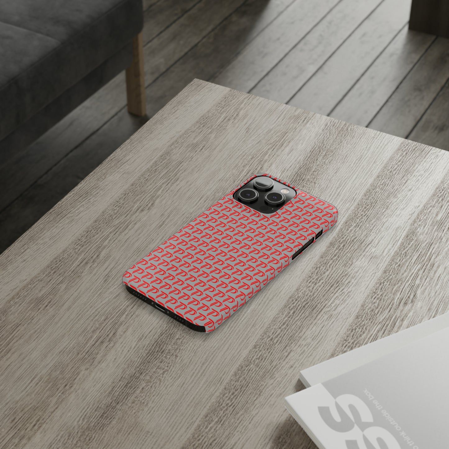 Slim Phone Case - P print