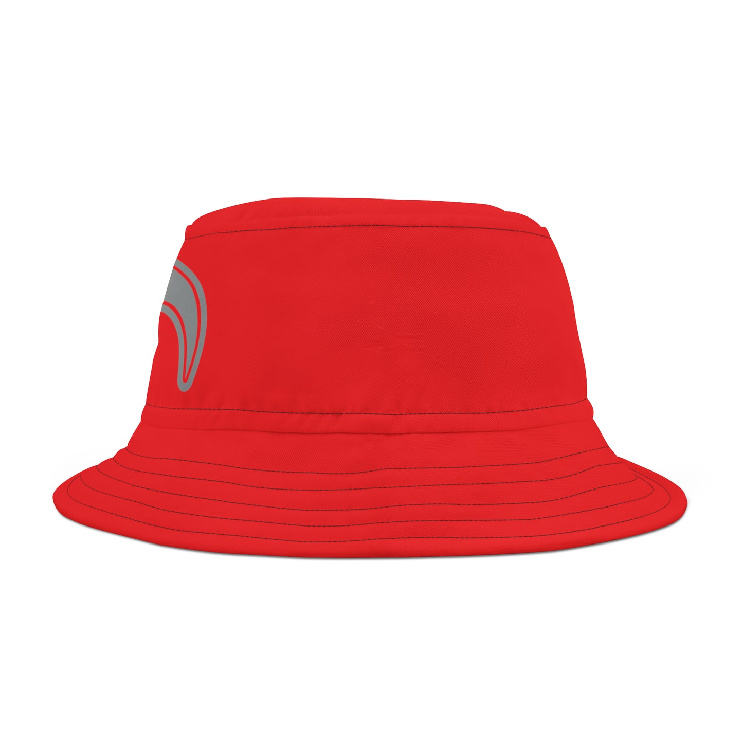 Bucket Hat - Red/Gray