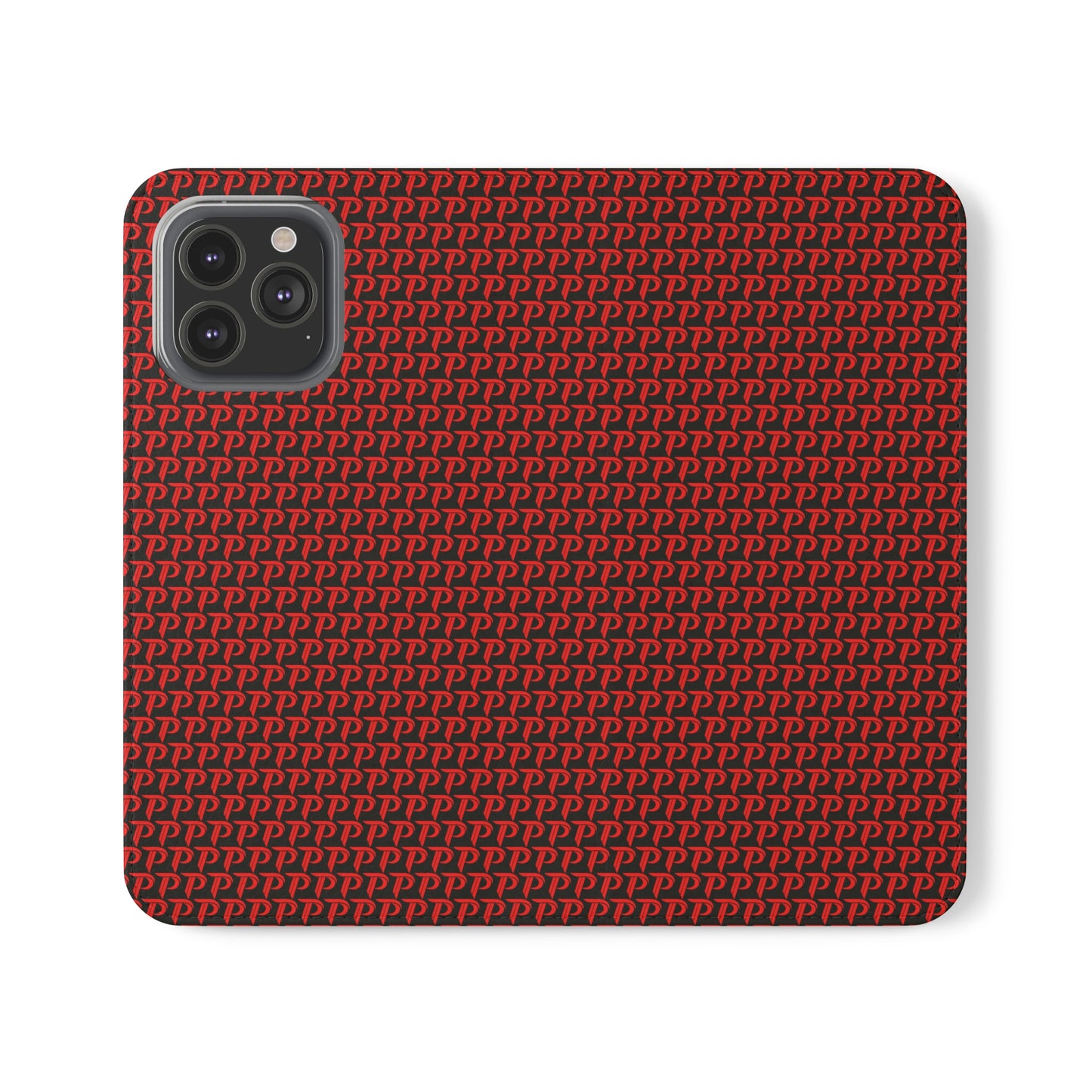 Phone Flip Case (card holder insert) - P print