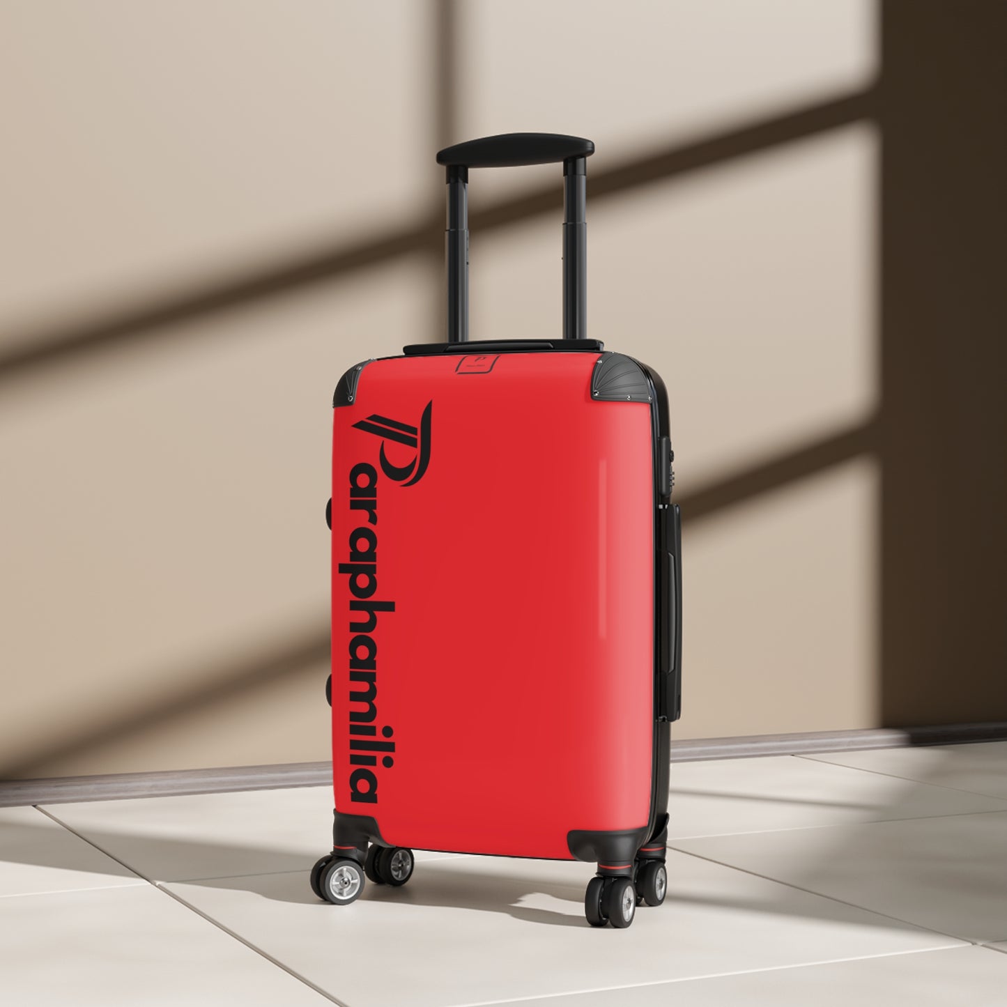 Suitcase small - Red/Black