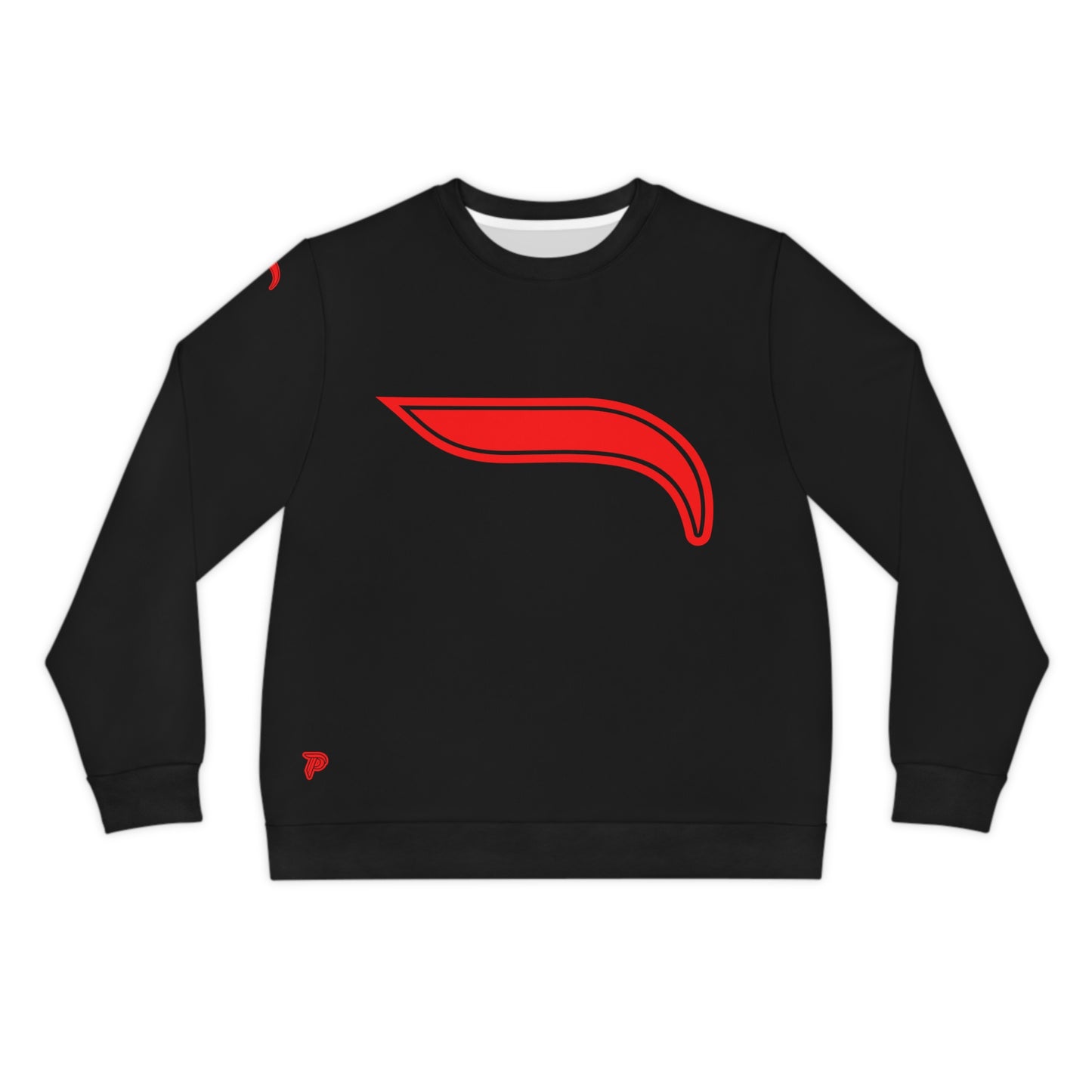 Lightweight Sweatshirt - Black/Red