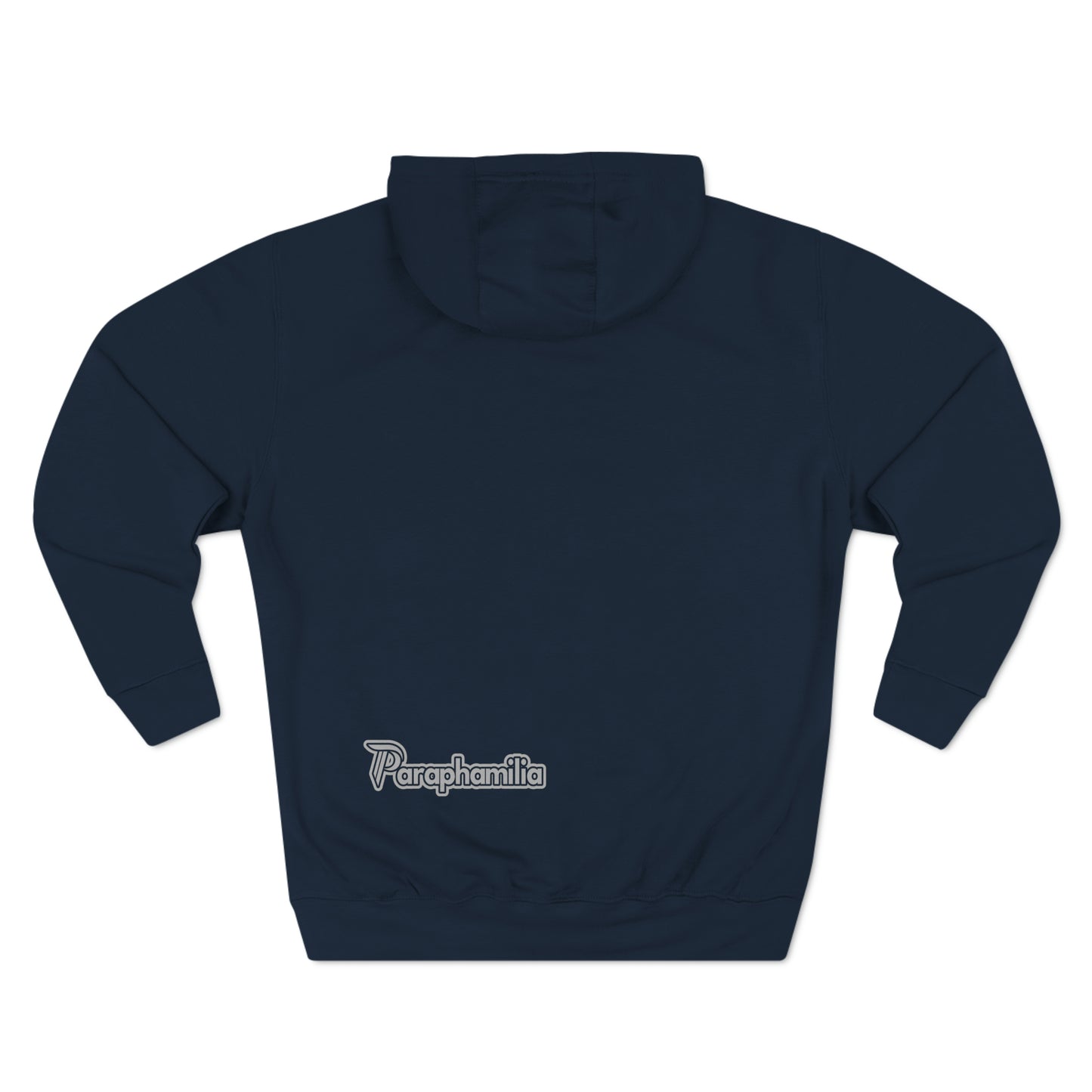 Fleece Hoodie - Navy/Gray