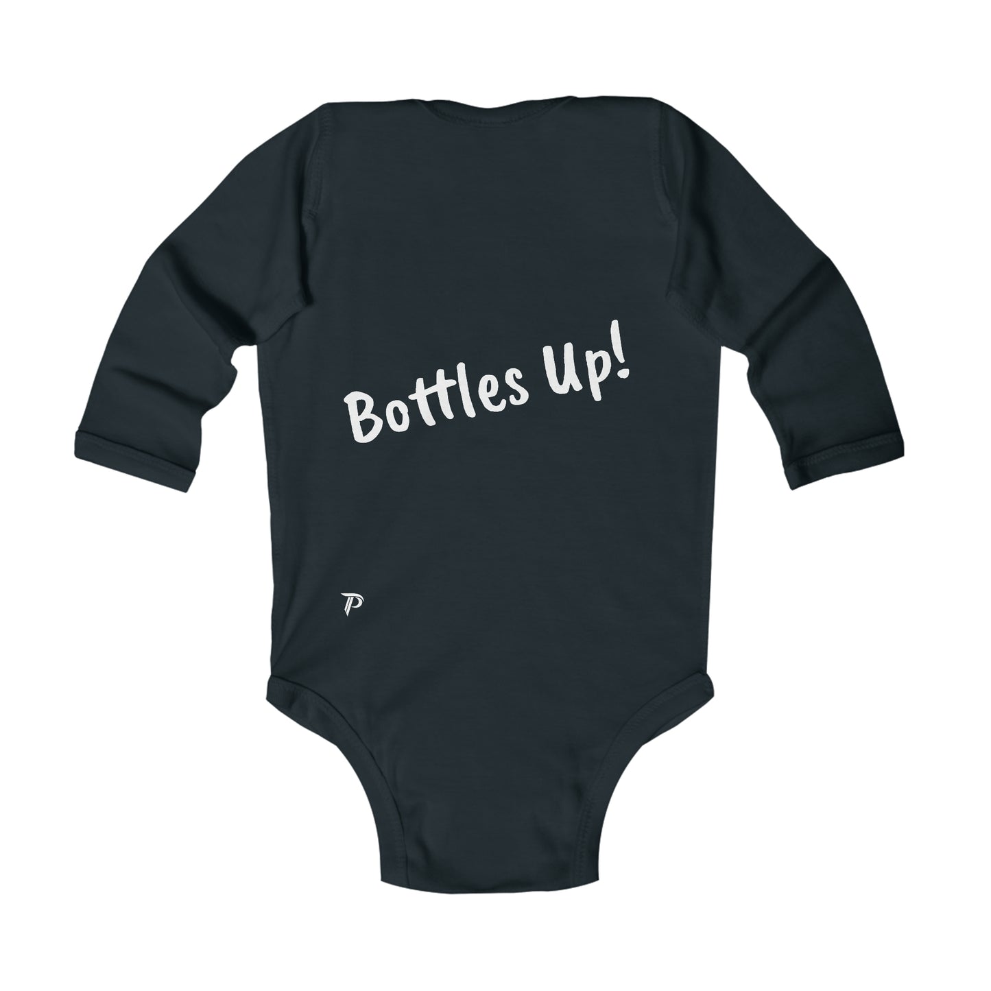 Infant Long Sleeve Bodysuit - Bottles up