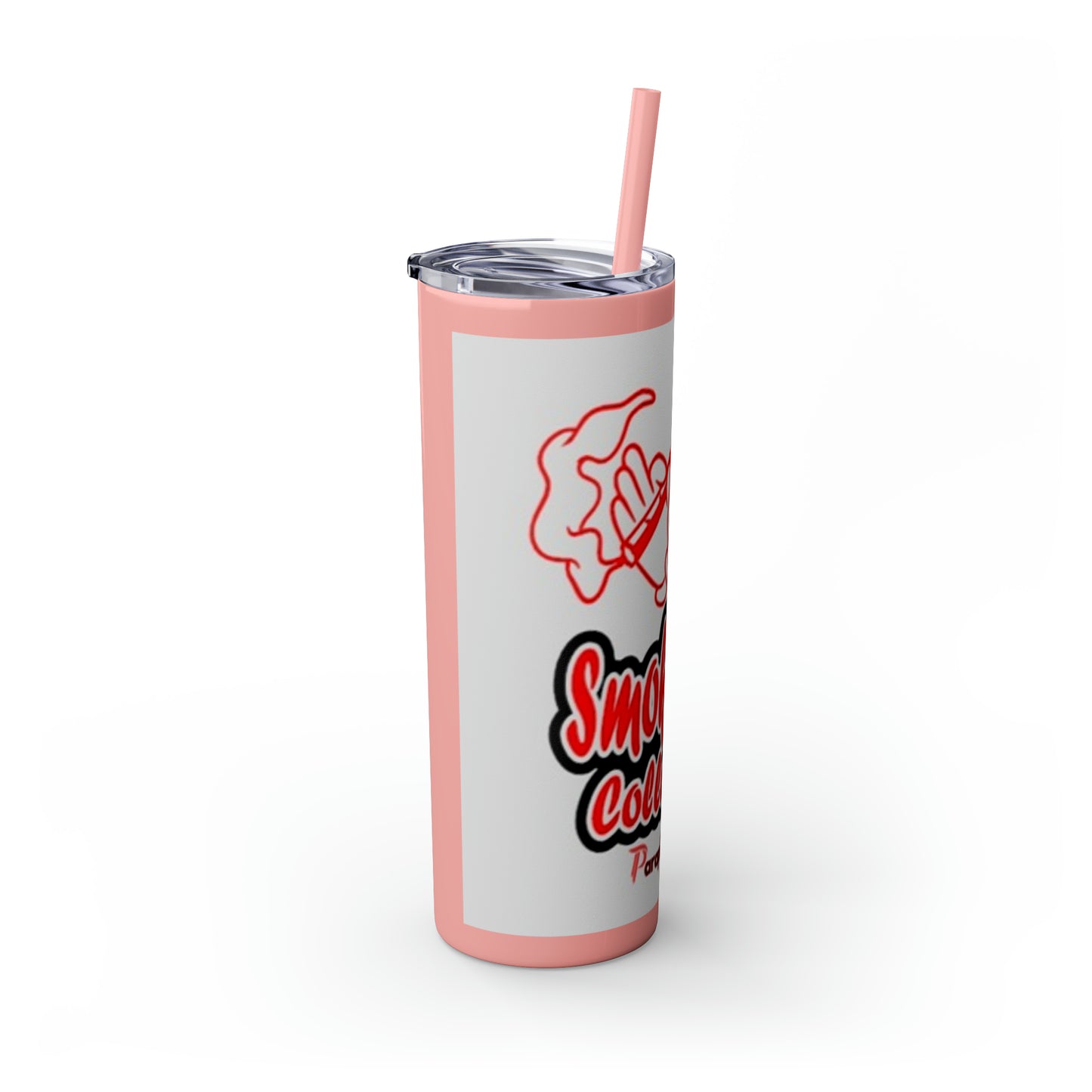 Skinny Tumbler with Straw, 20oz - Multiple Colors Available