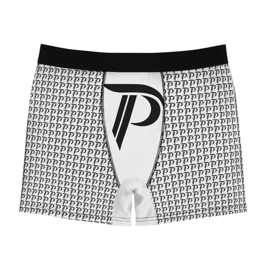 Men's Boxer Briefs White/Black