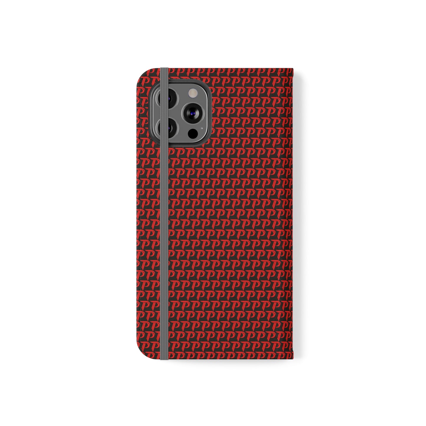 Phone Flip Case (card holder insert) - P print