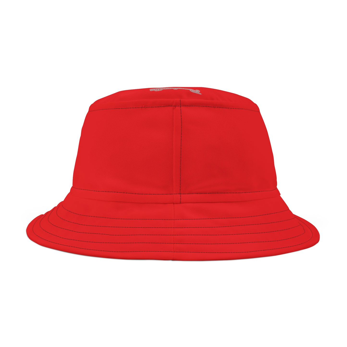 Bucket Hat - Red/Gray