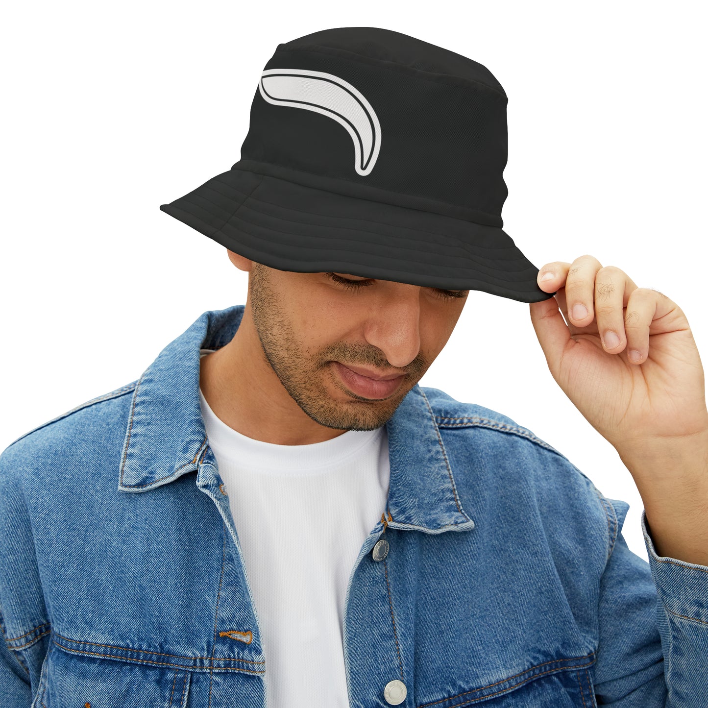 Bucket Hat - Black/White