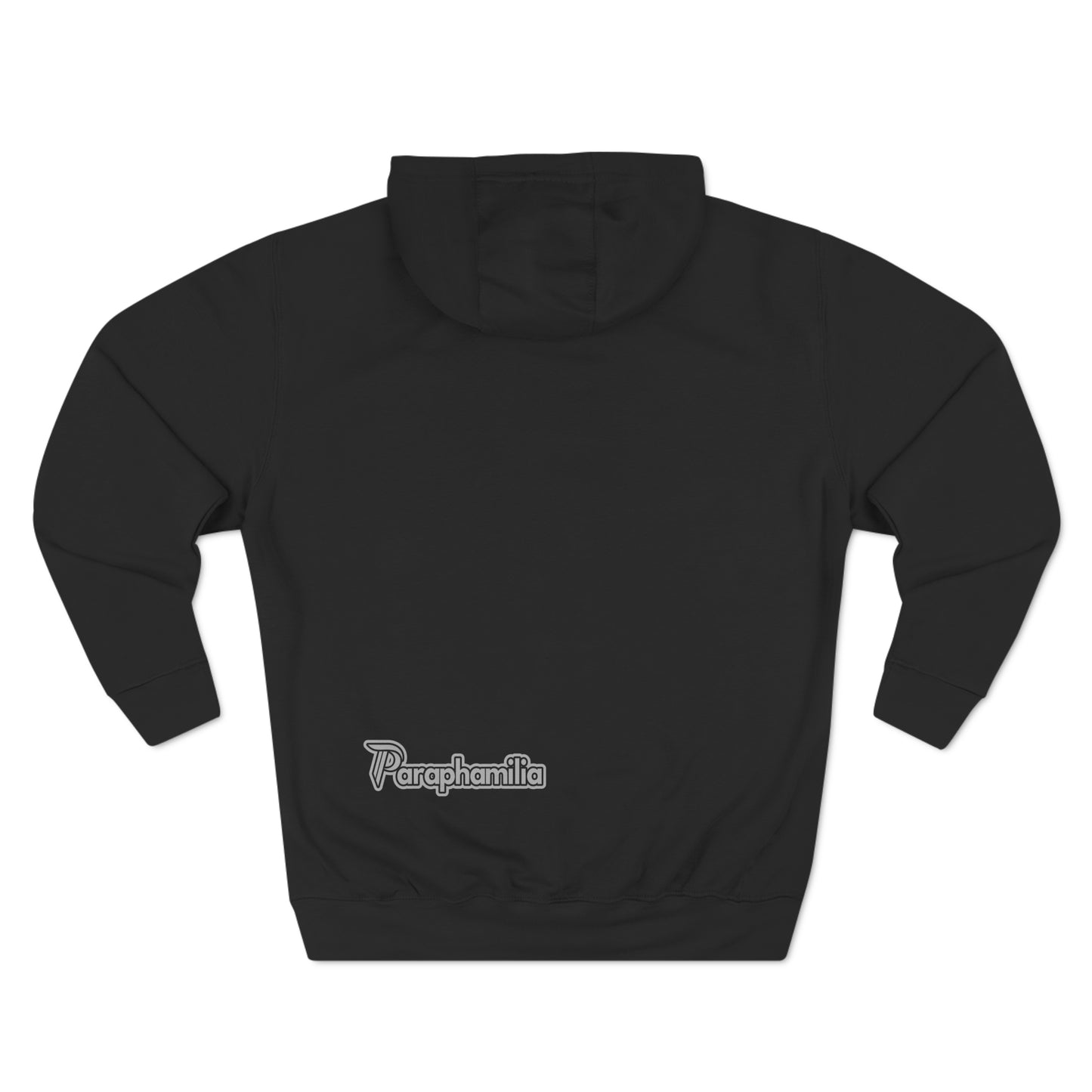 Fleece Hoodie - Black/Gray