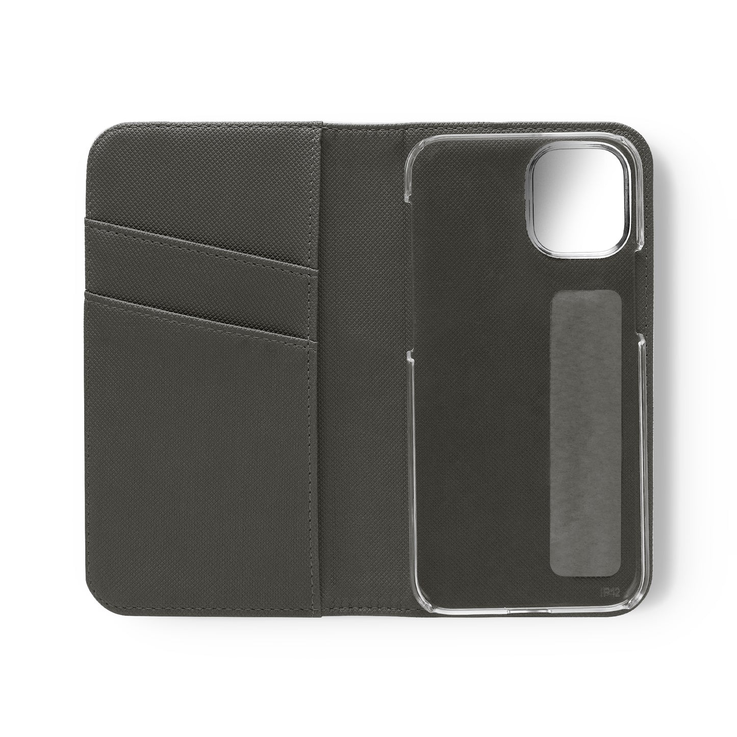 Phone Flip Case (card holder insert) - P print