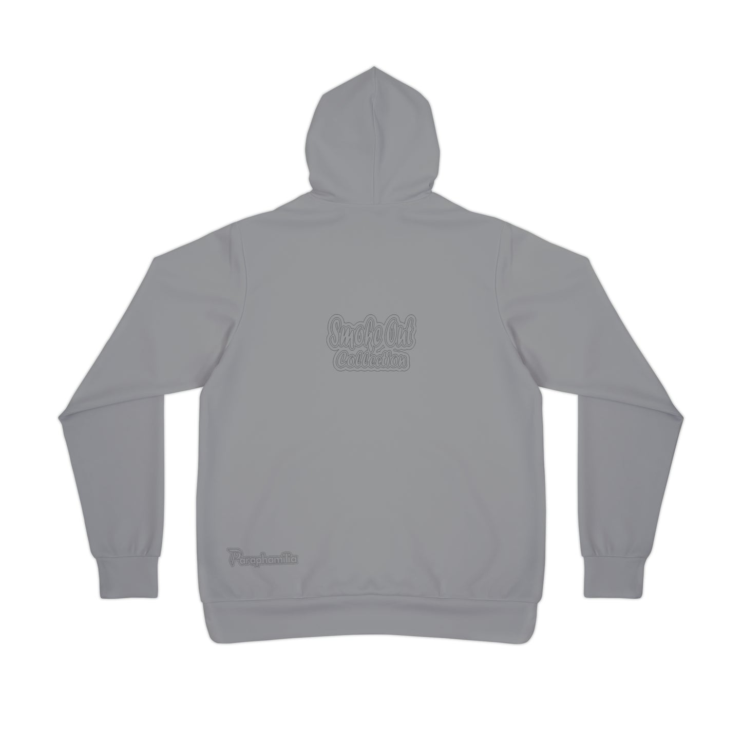 Wired Men's Athletic Hoodie - Smoke Out Collection - Gray/Black