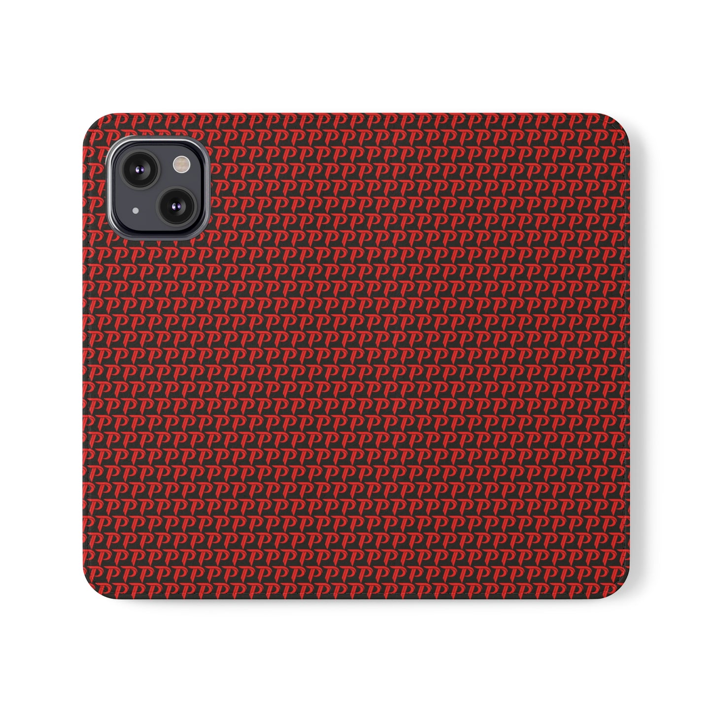 Phone Flip Case (card holder insert) - P print