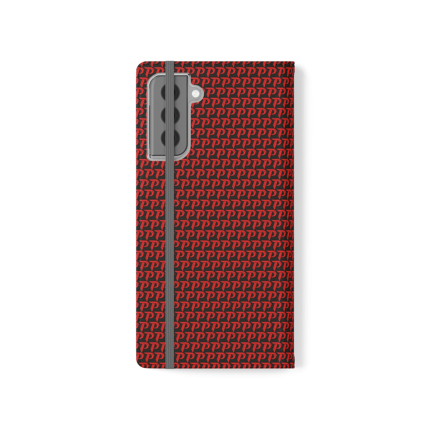 Phone Flip Case (card holder insert) - P print