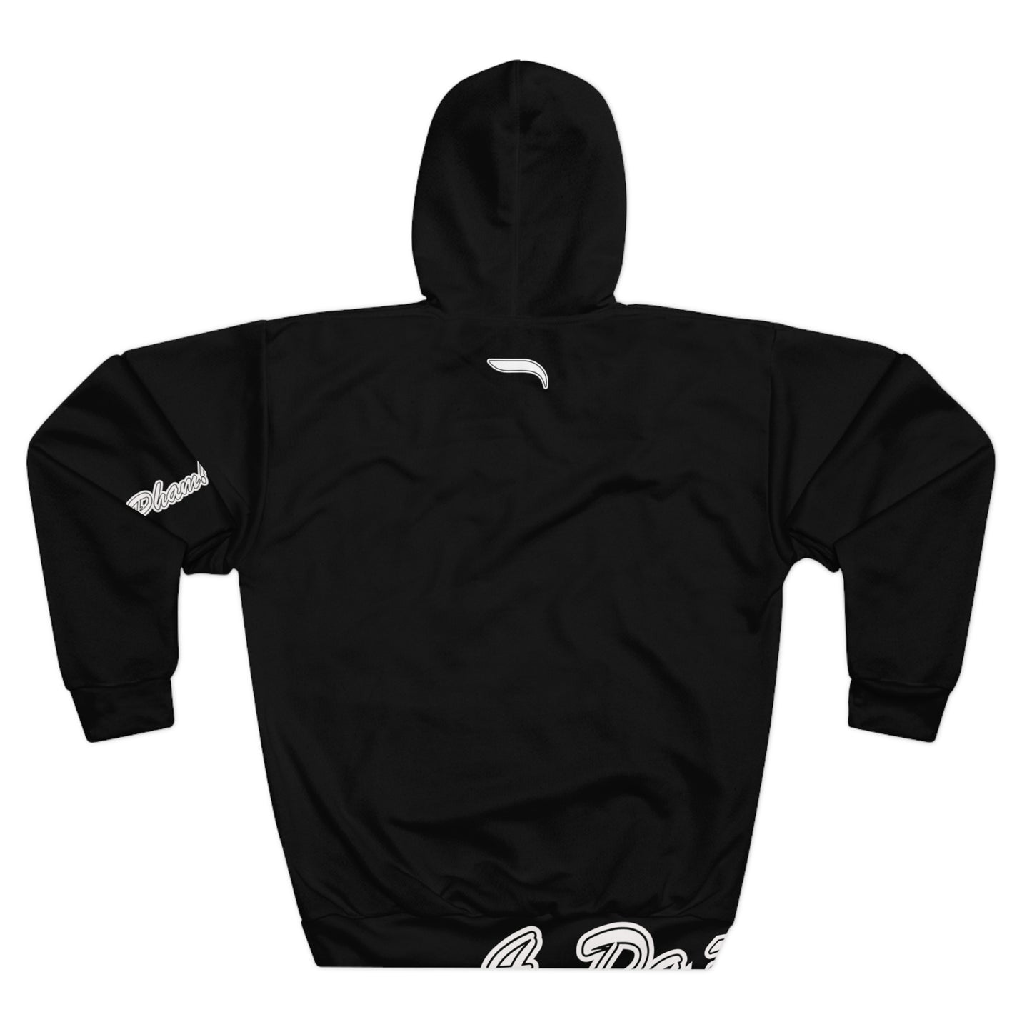 Pullover Hoodie - Black/White