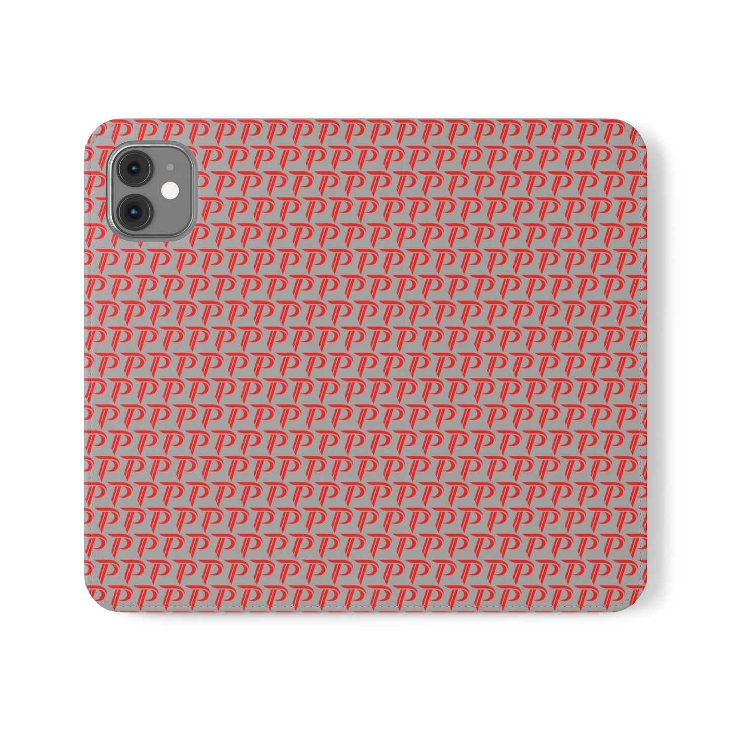 Phone Flip Case (card holder insert) - P print