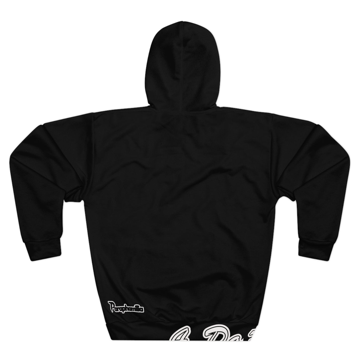 Pullover Hoodie - Black / White