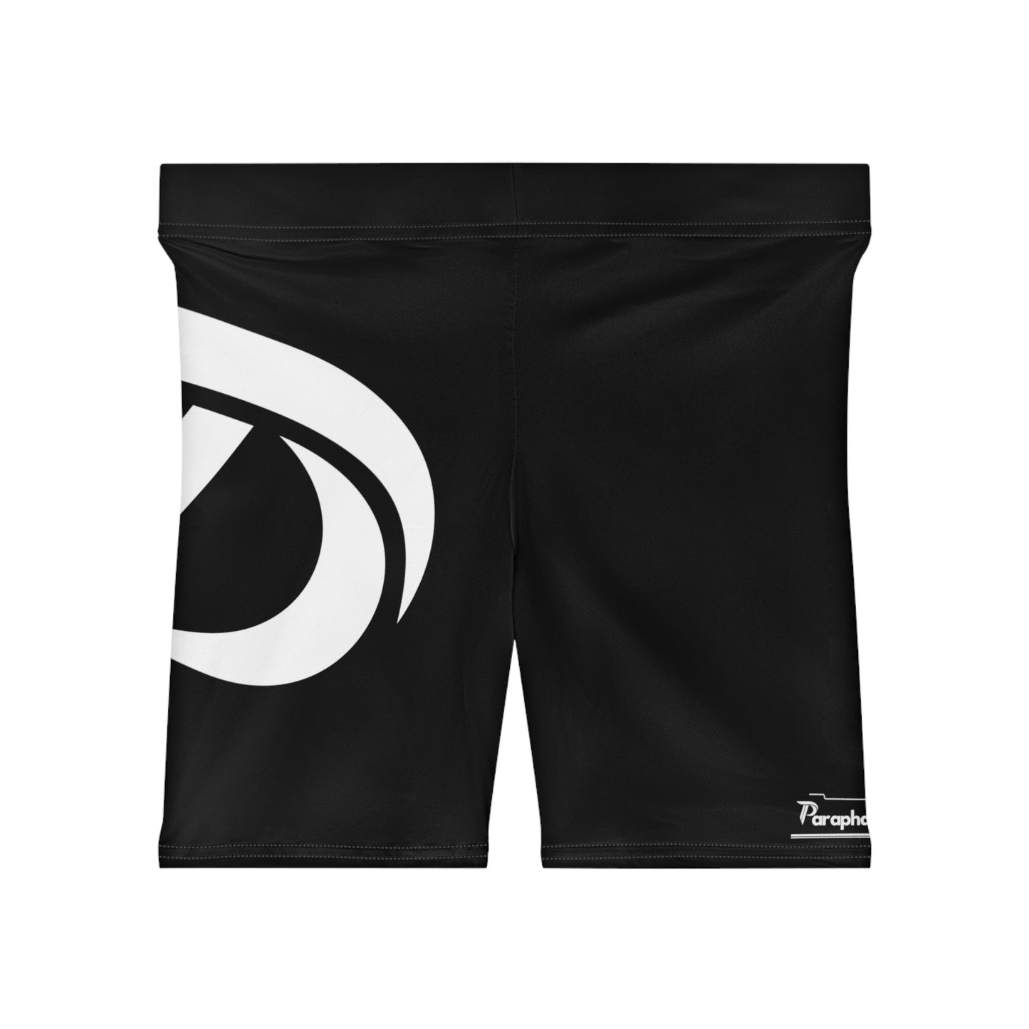 Women's Biker Shorts - Black / White