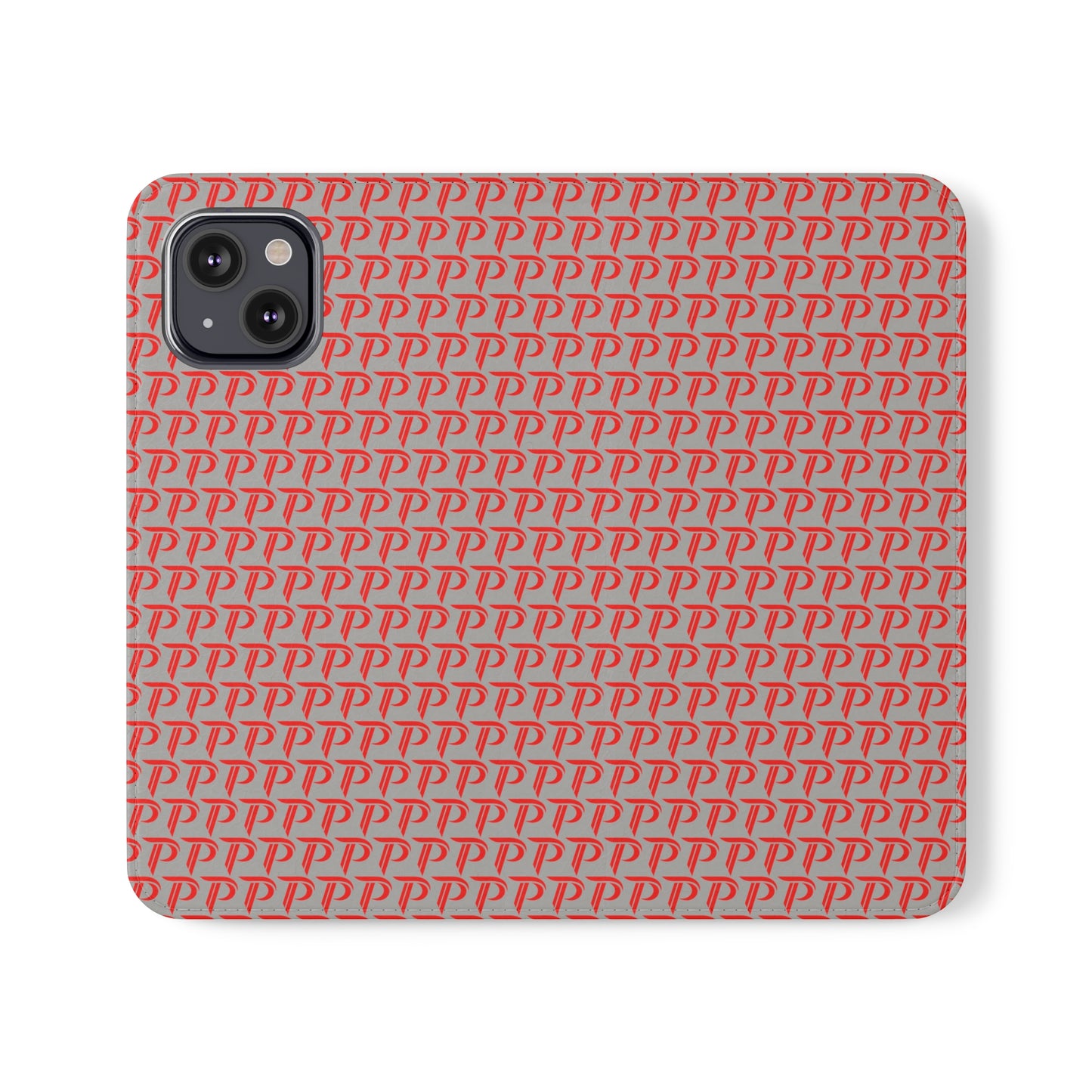 Phone Flip Case (card holder insert) - P print