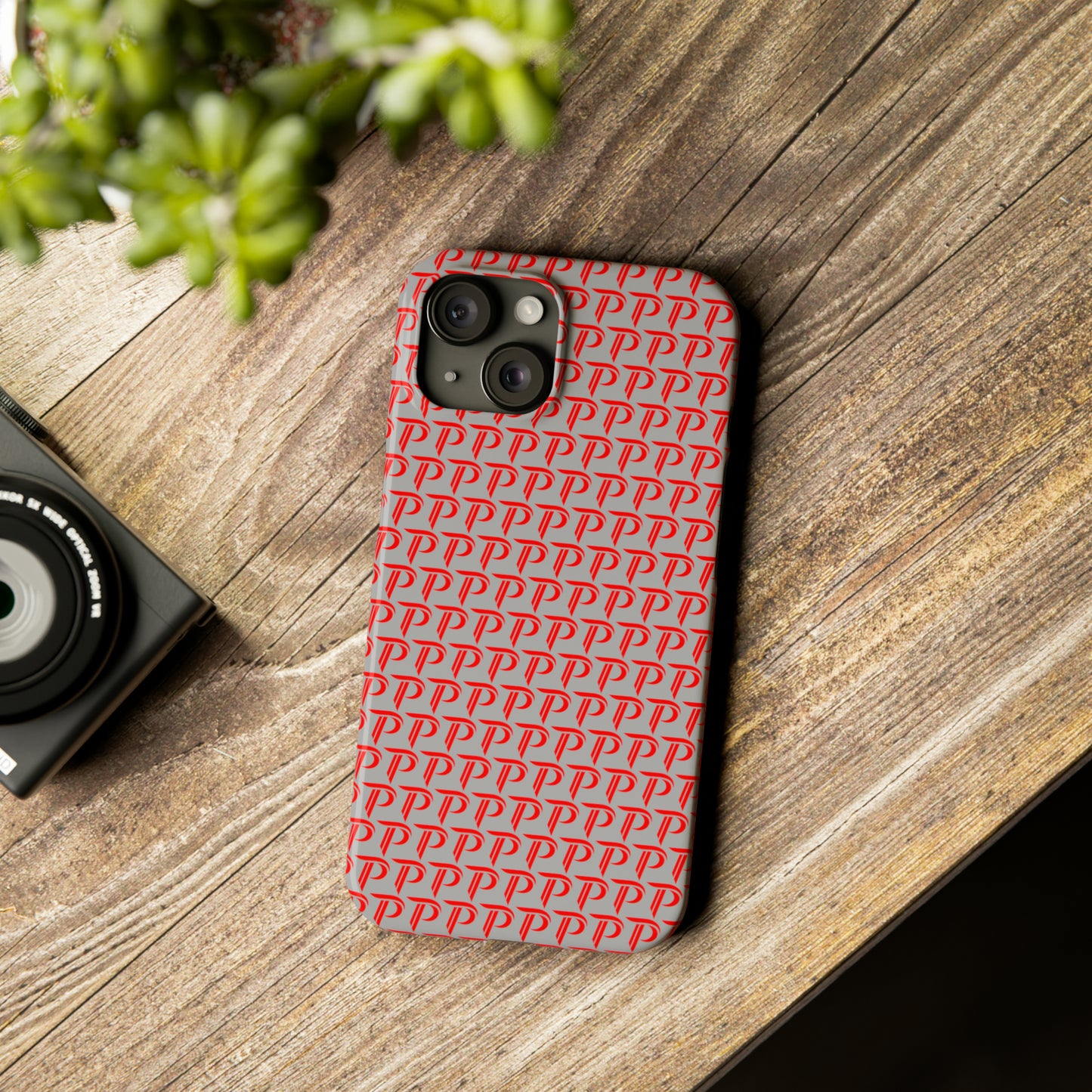 Slim Phone Case - P print