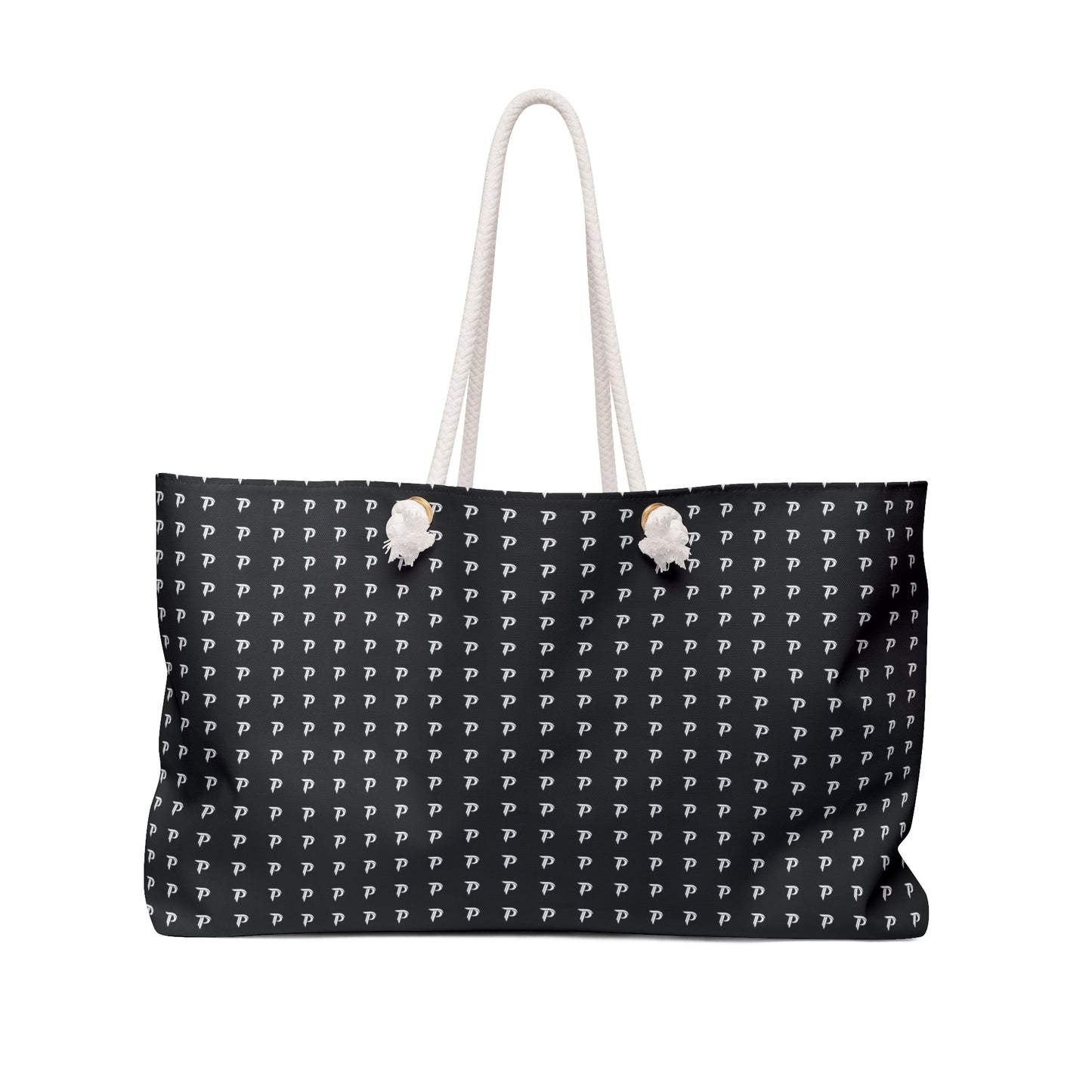 Weekender Bag - P print Black/White