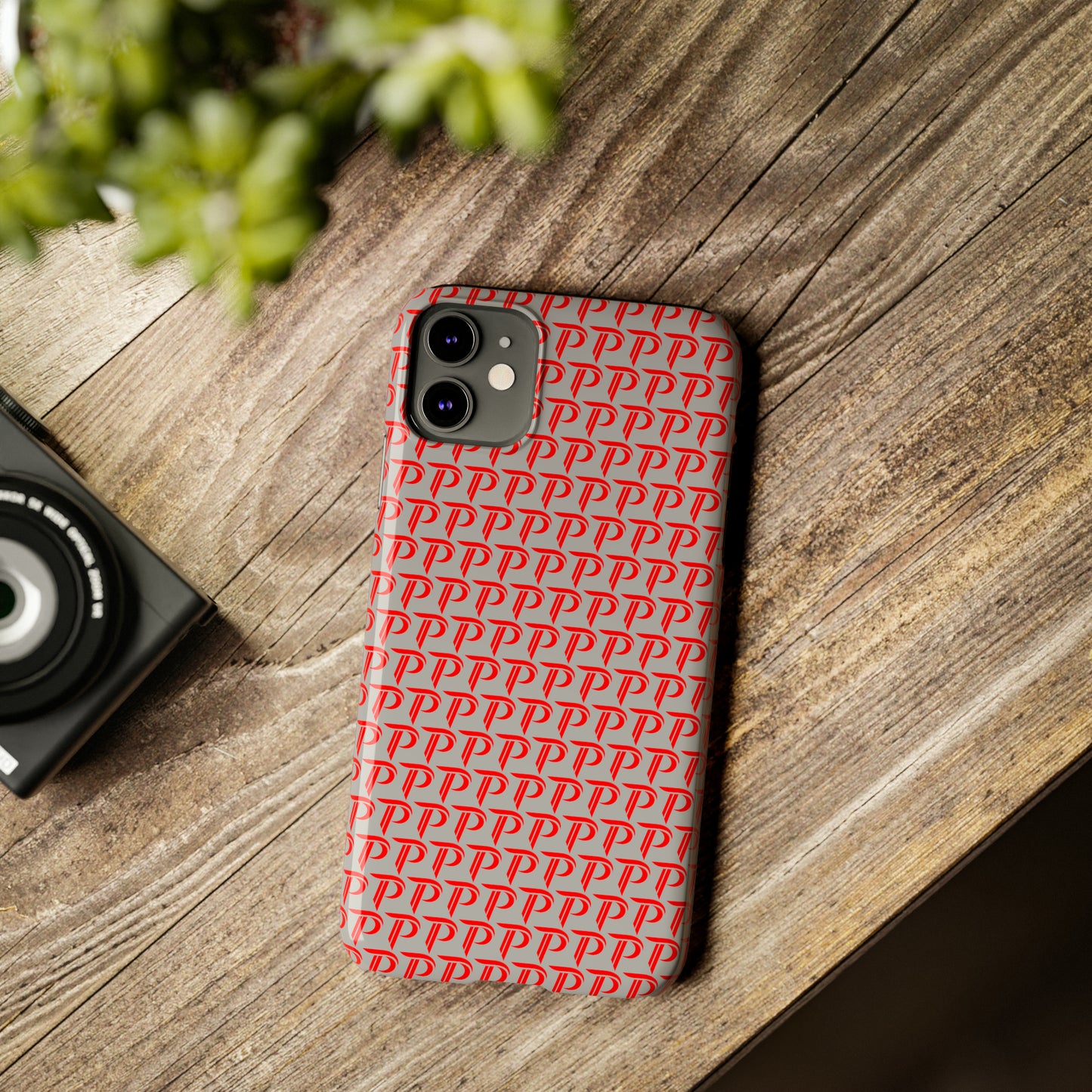 Slim Phone Case - P print