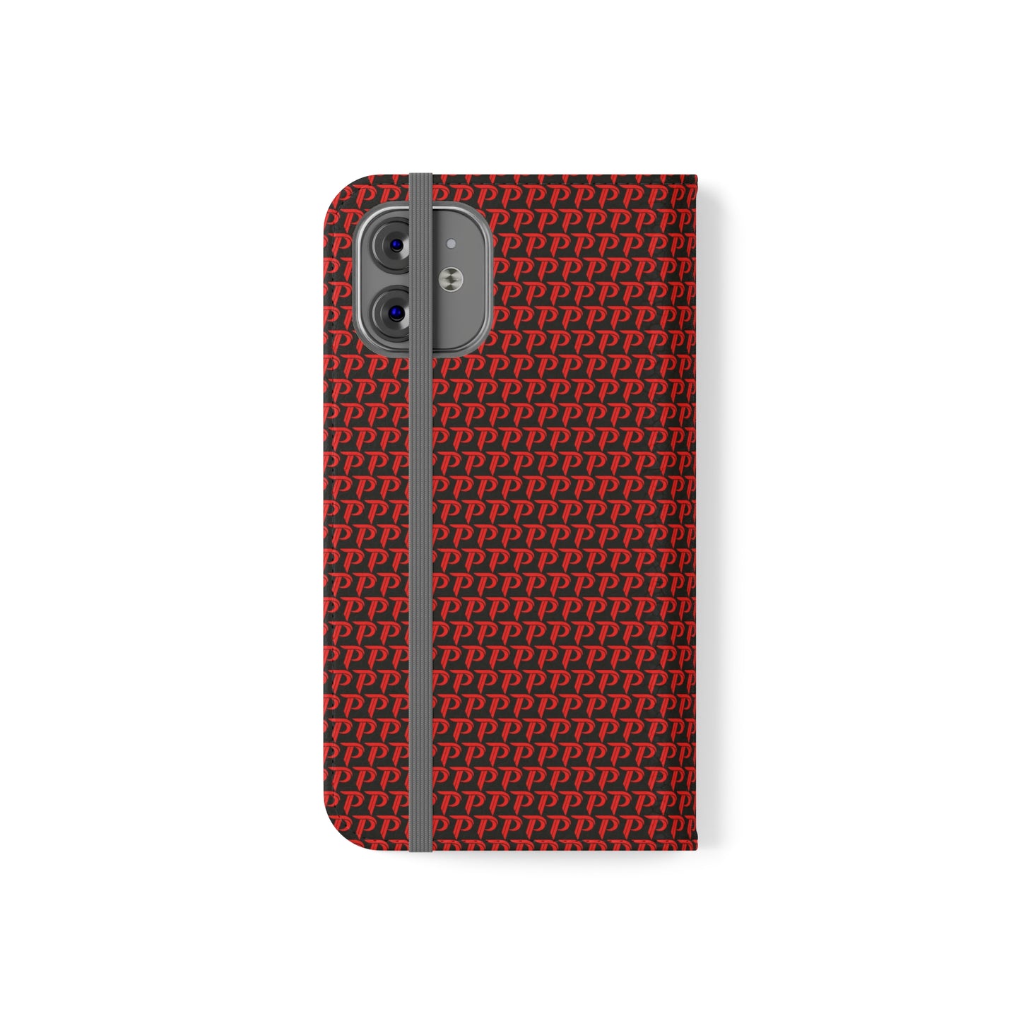 Phone Flip Case (card holder insert) - P print