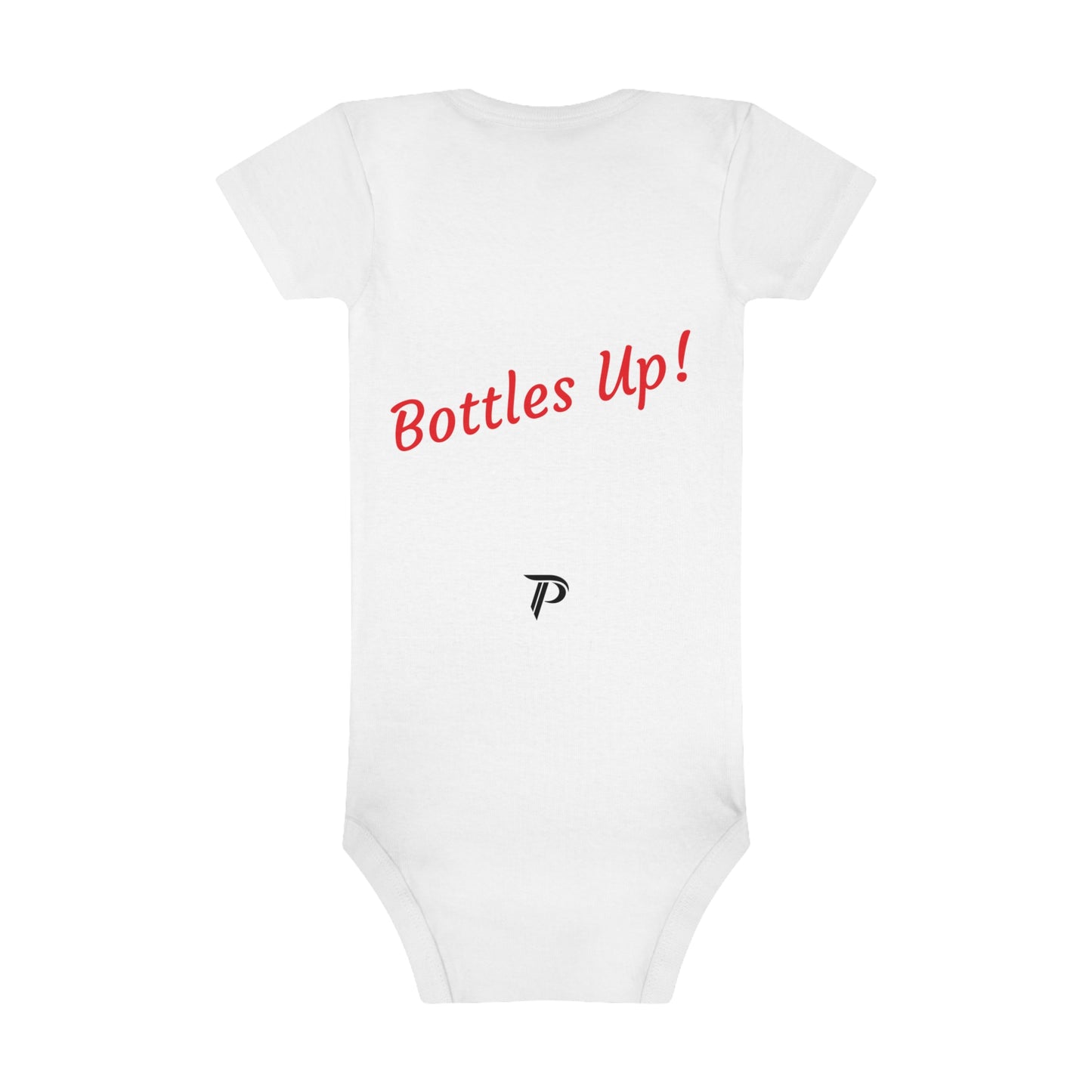 Onesie® Organic Baby Bodysuit - Bottles Up!