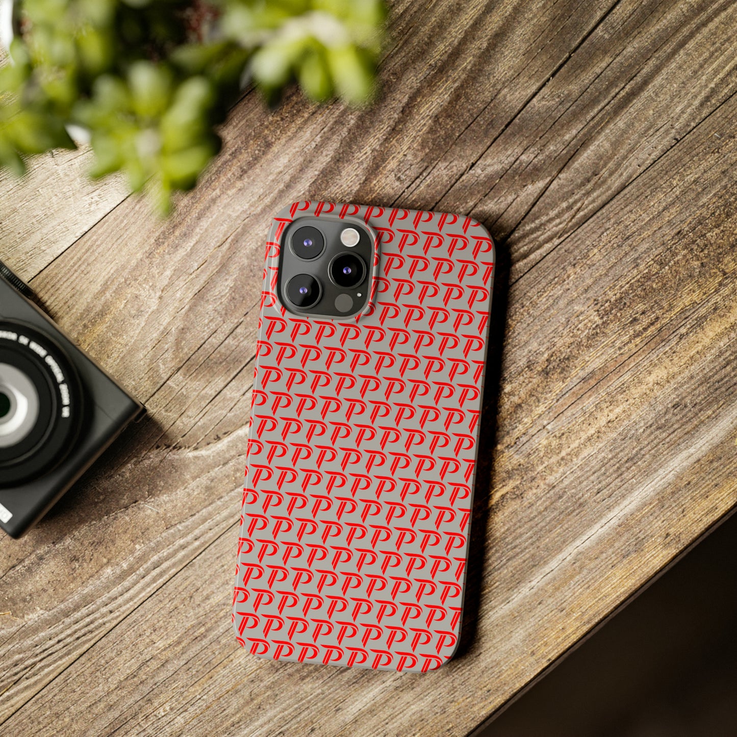 Slim Phone Case - P print