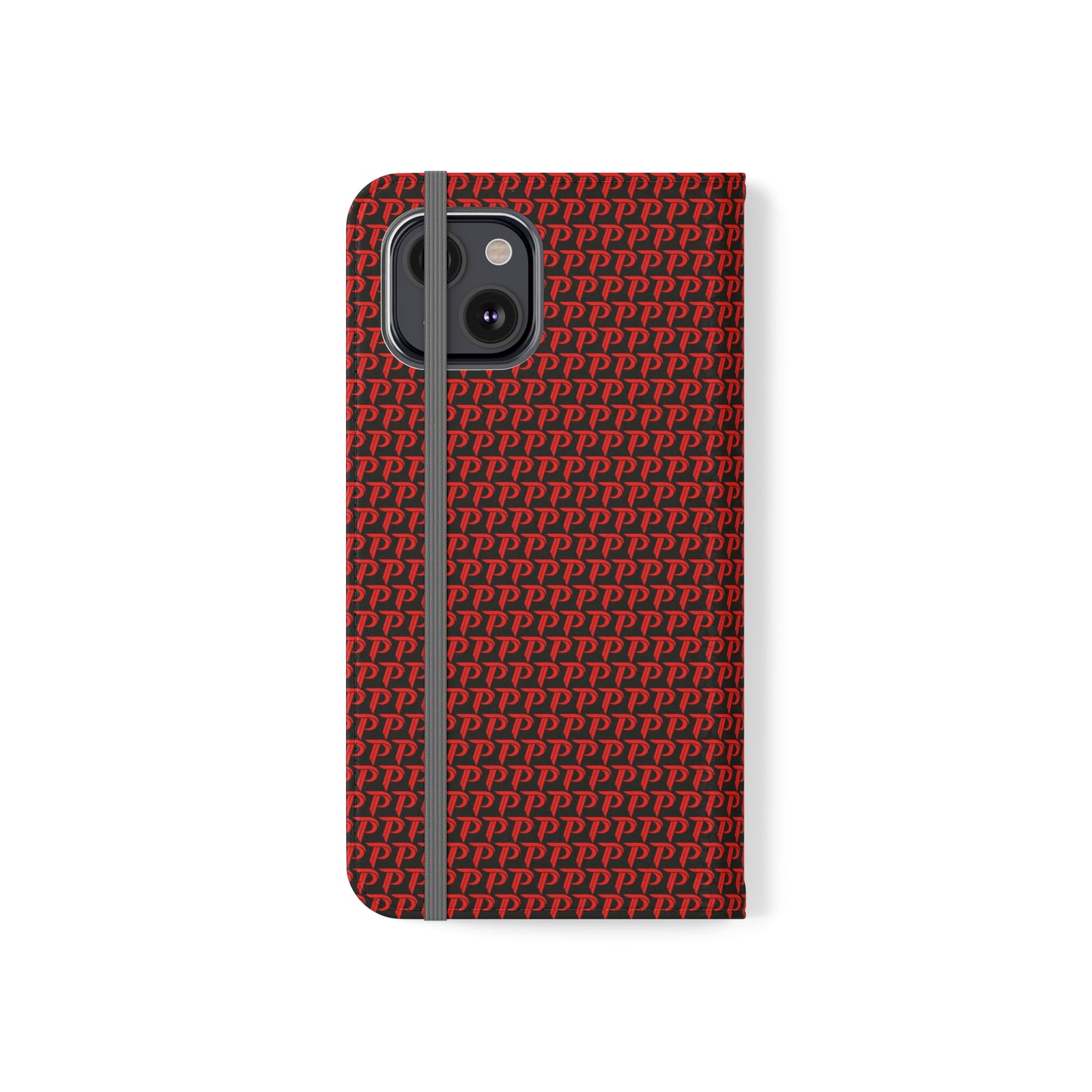 Phone Flip Case (card holder insert) - P print