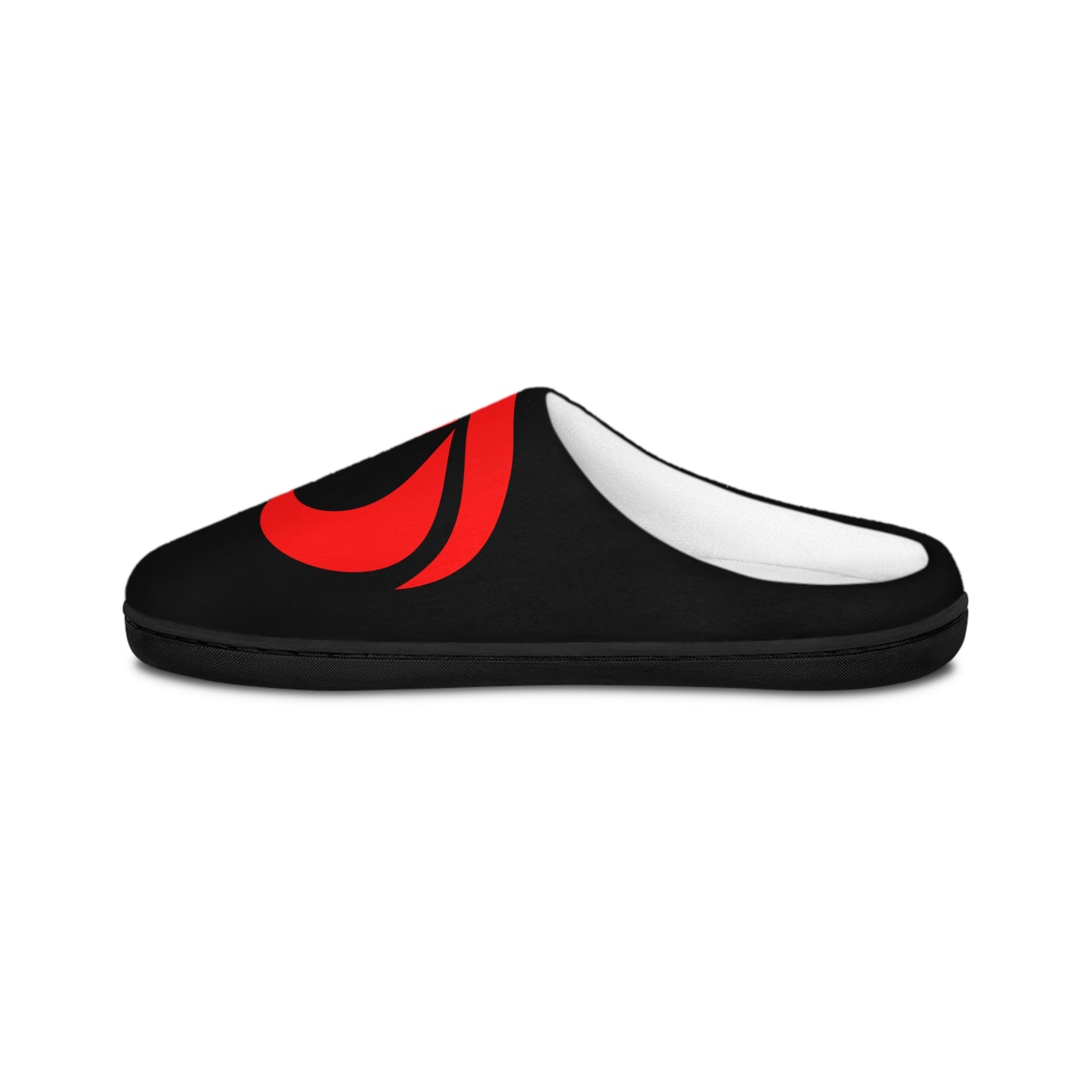 Men's Indoor Slippers - Smoke Out Edition Black/Red