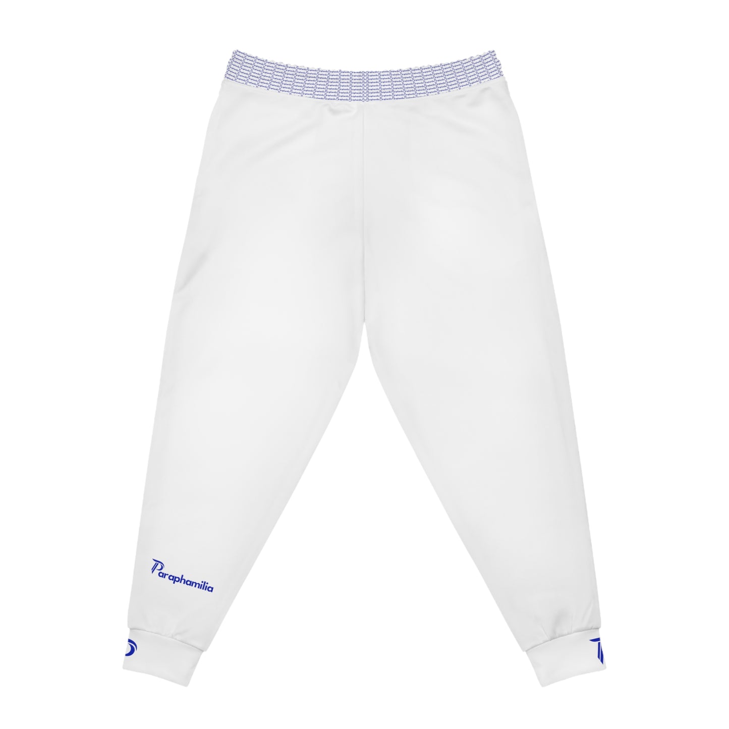 Athletic Joggers - White/Royal Blue