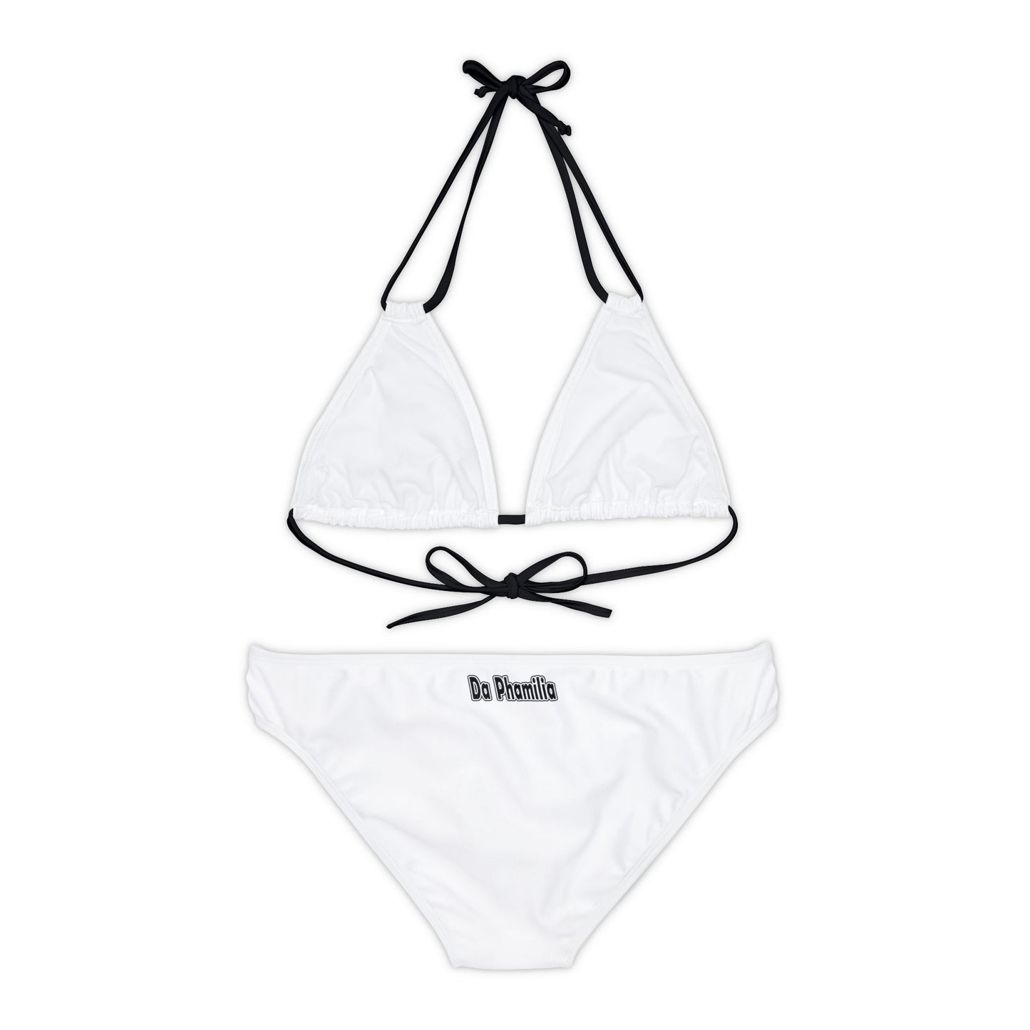 Strappy Bikini Set - white