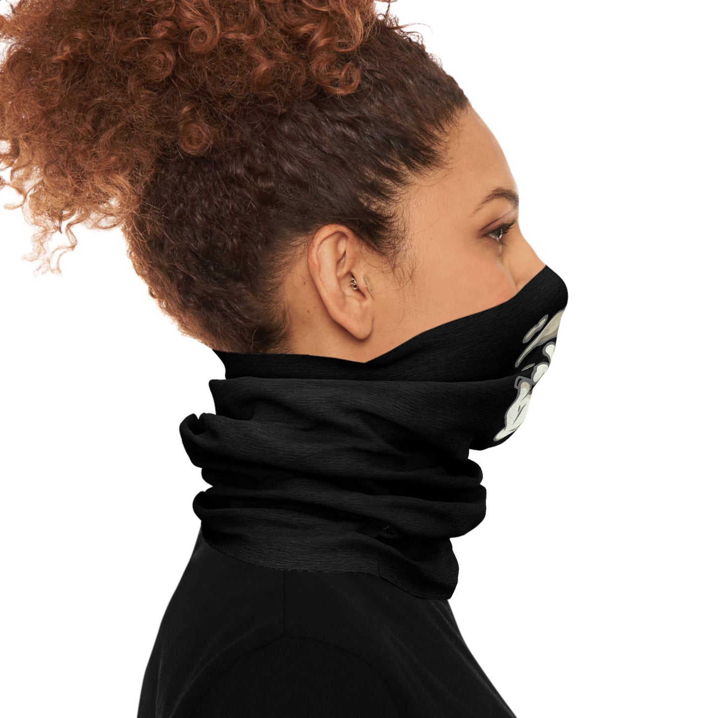 Tube Scarf Smoke Out Edition = Black/White/Gray