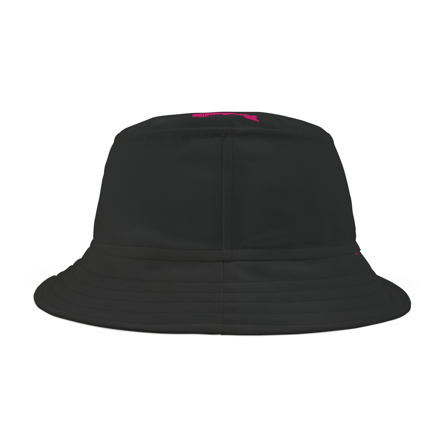 Bucket Hat - Black/Pink